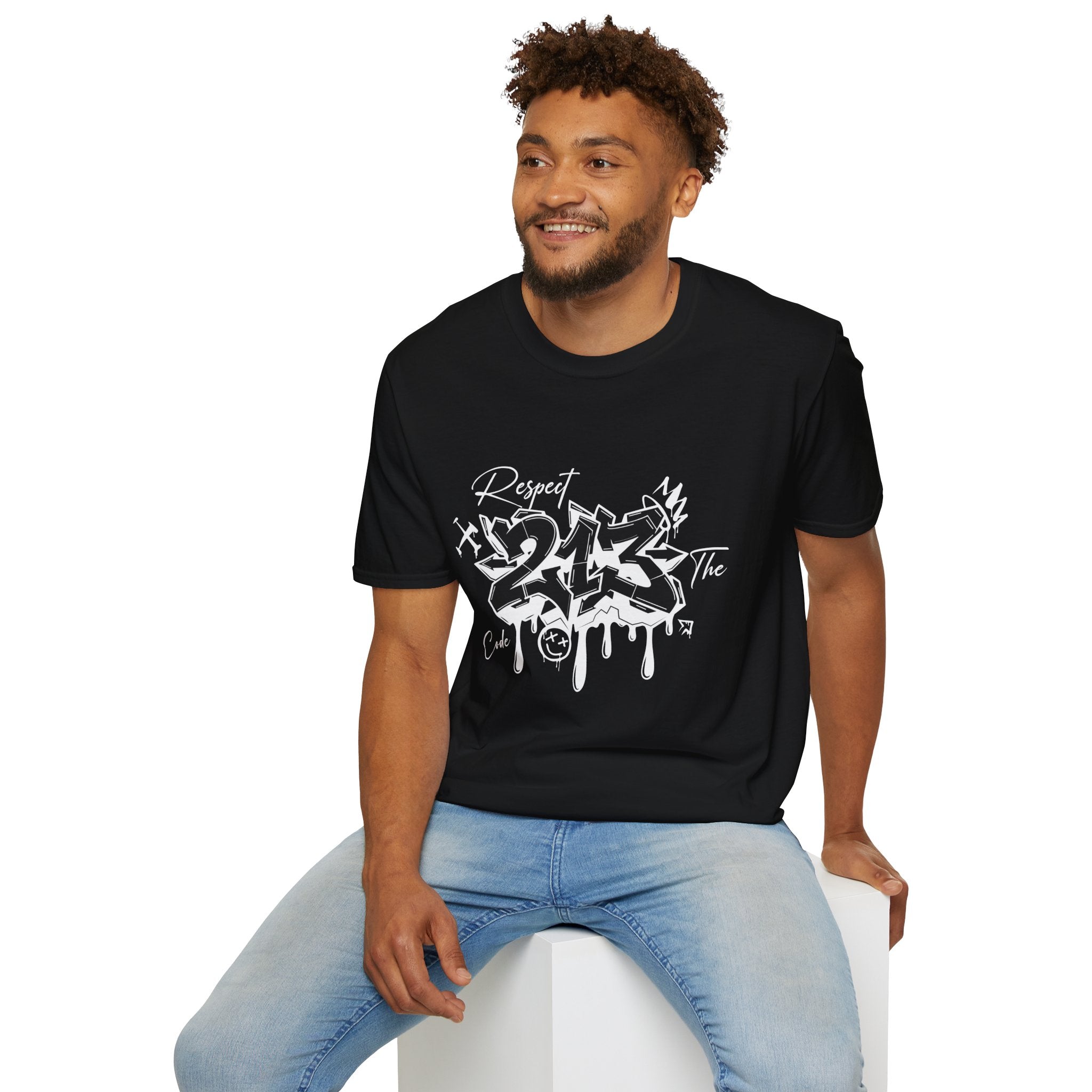 213 Graffiti Softstyle T-Shirt