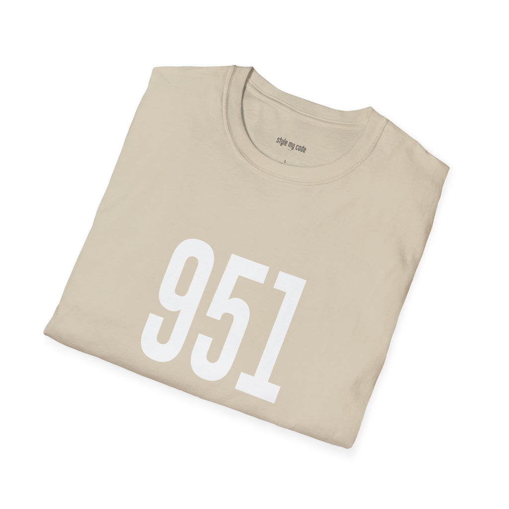 951 White Logo Front T-Shirt