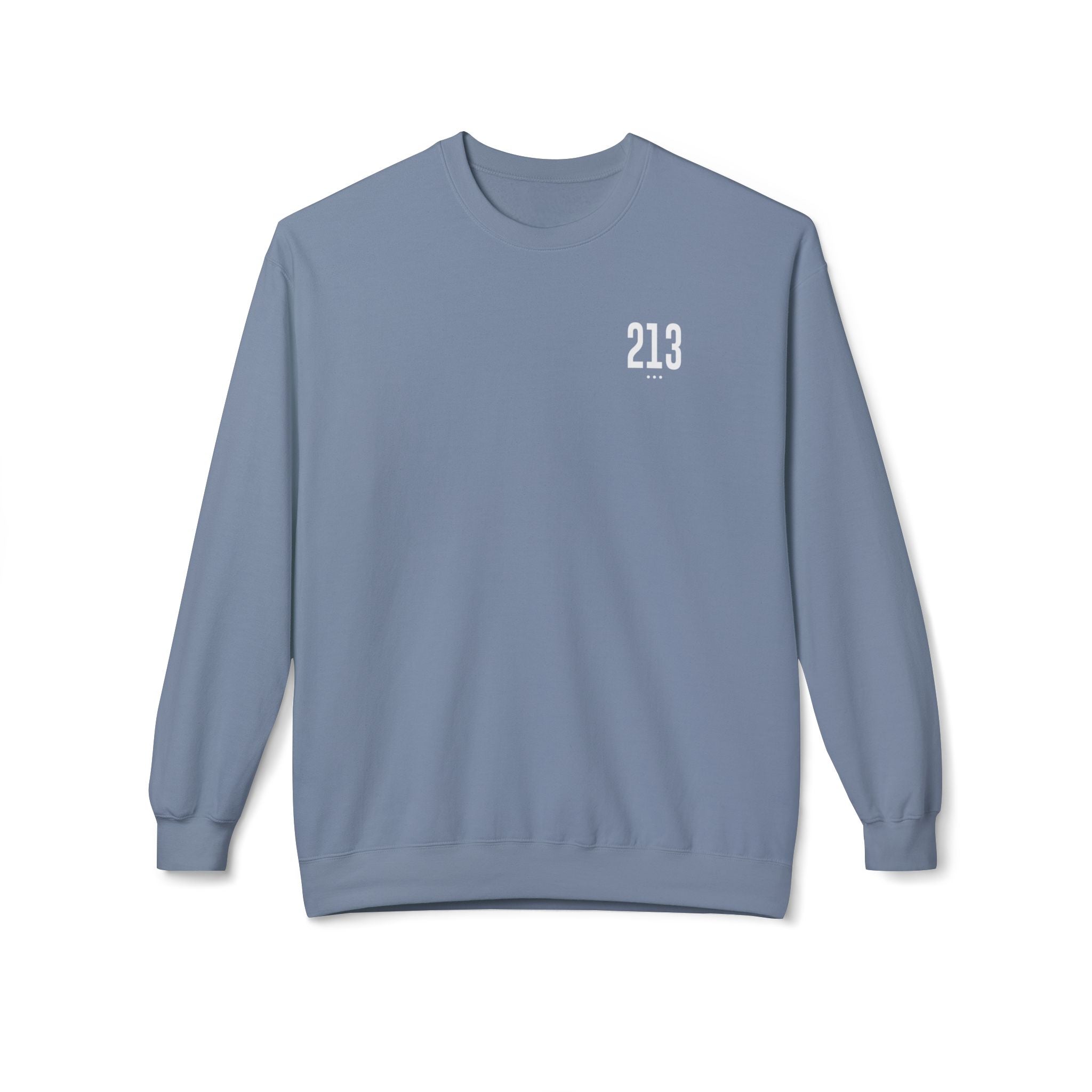 213 White Logo Unisex Sweatshirt