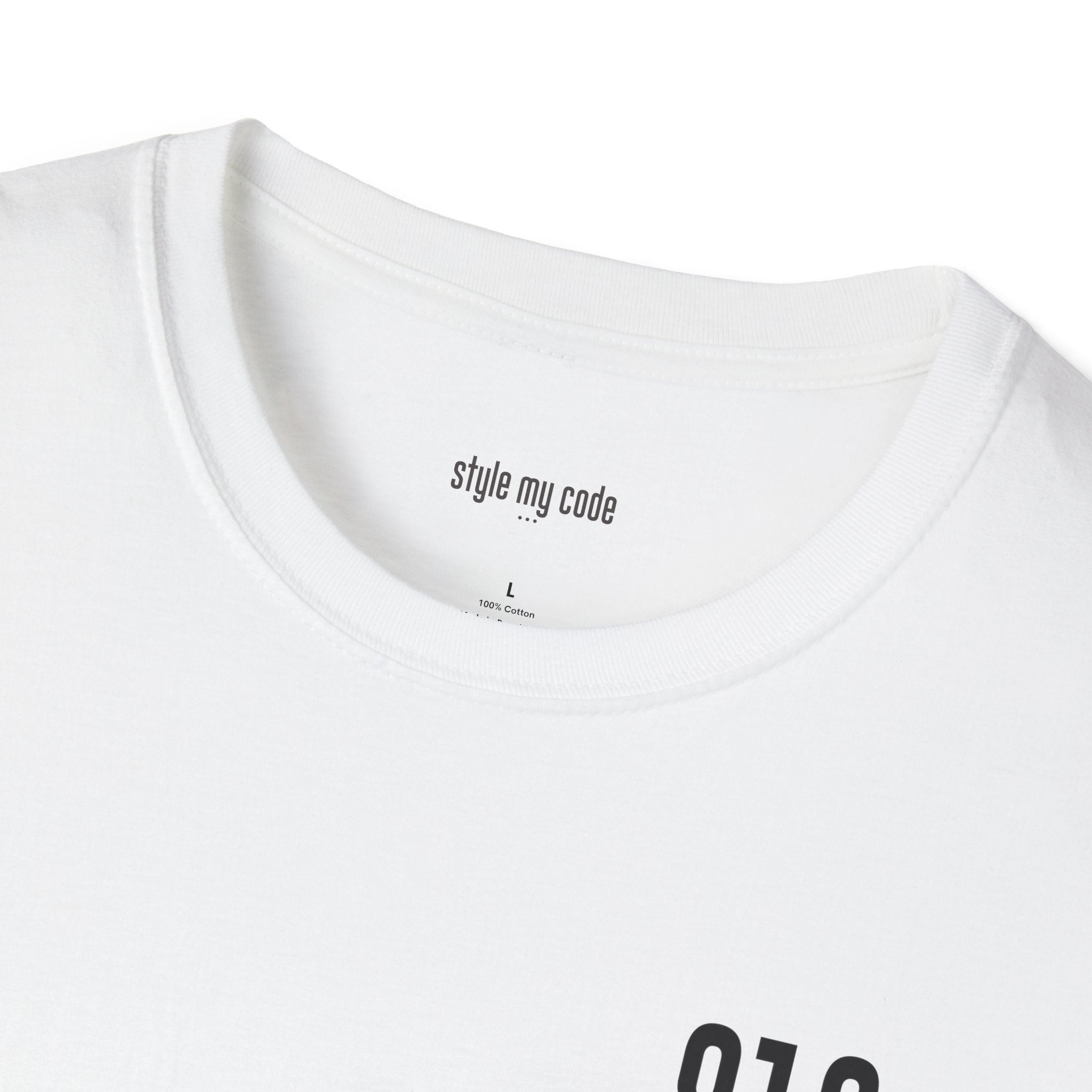 818 Black Logo Soft-Style T-Shirt