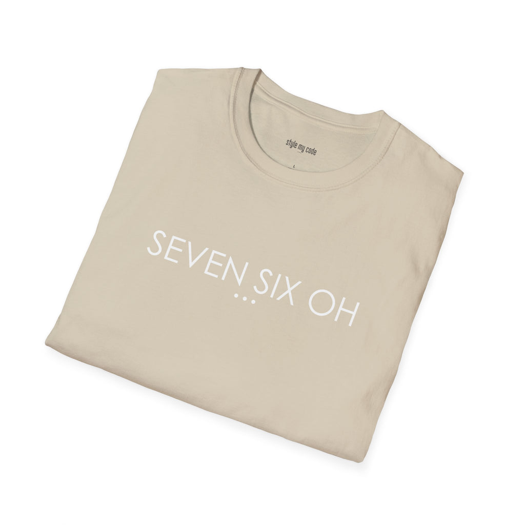 "SEVEN SIX OH" Design T-Shirt