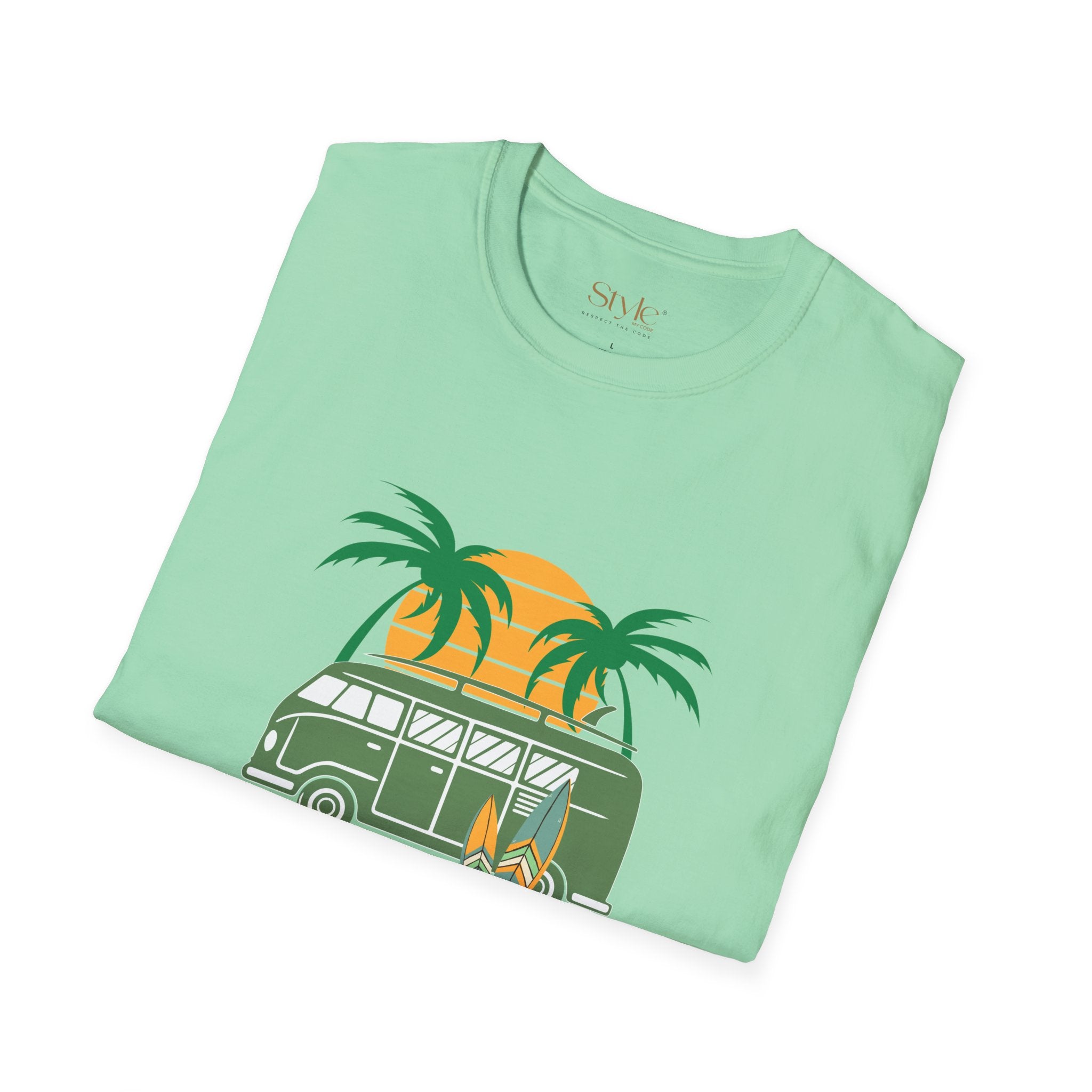 California Surf Vibes Unisex T-Shirt, Beachwear, Summer Casual Tee, Gift for Surfers, Vacation Apparel