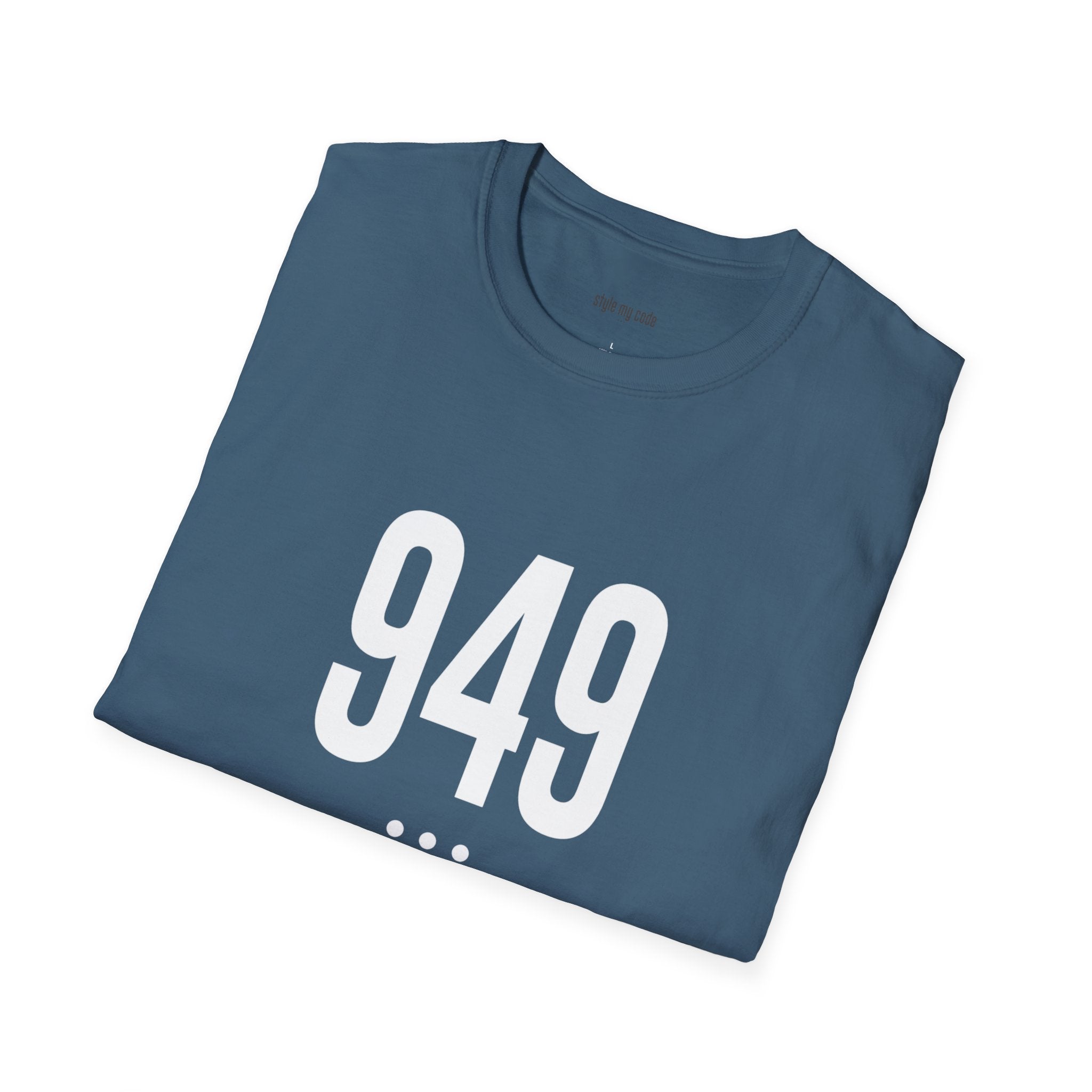 949 White Logo Front Unisex T-Shirt