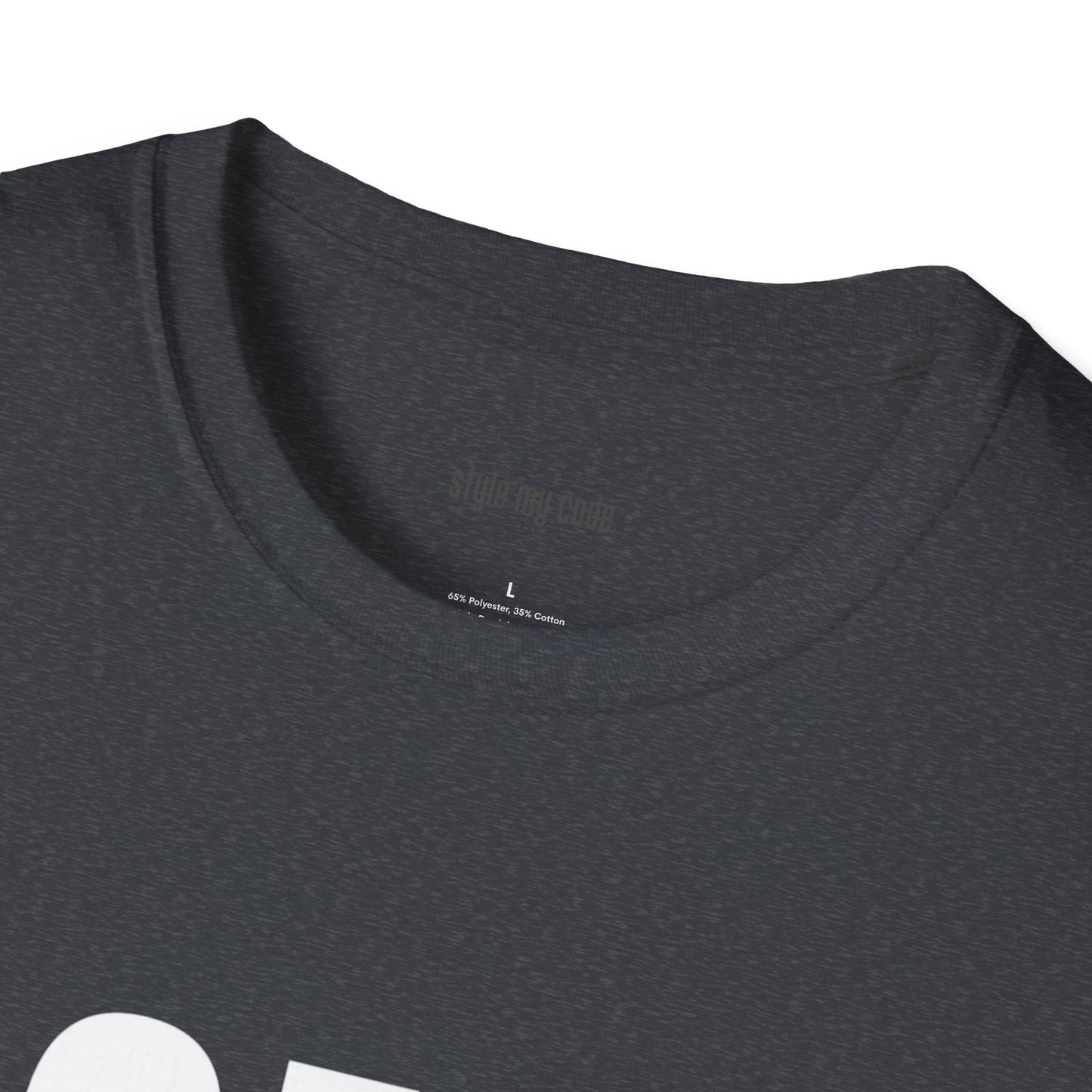 619 White Logo Front Unisex Softstyle T-Shirt
