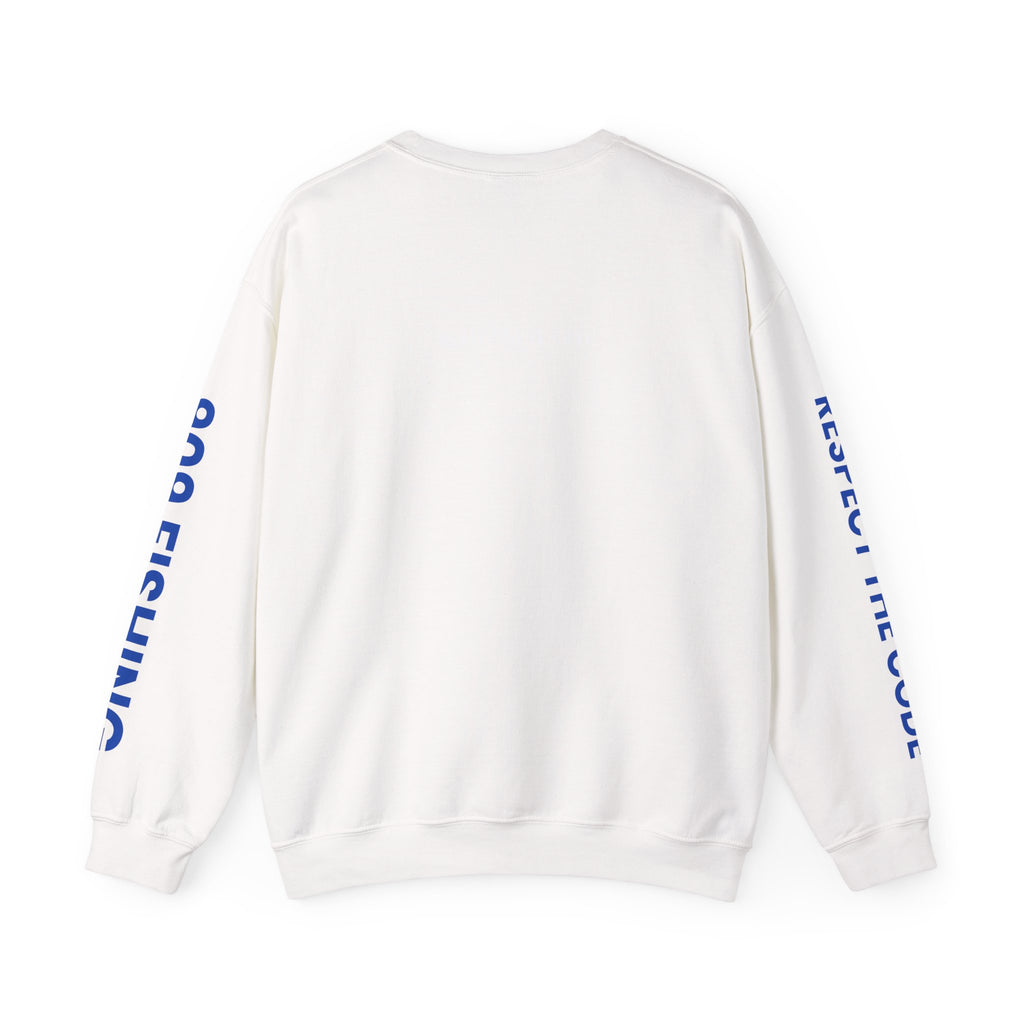 '909 Fishing' Crewneck Sweatshirt - for the Inland Empire Fisherman