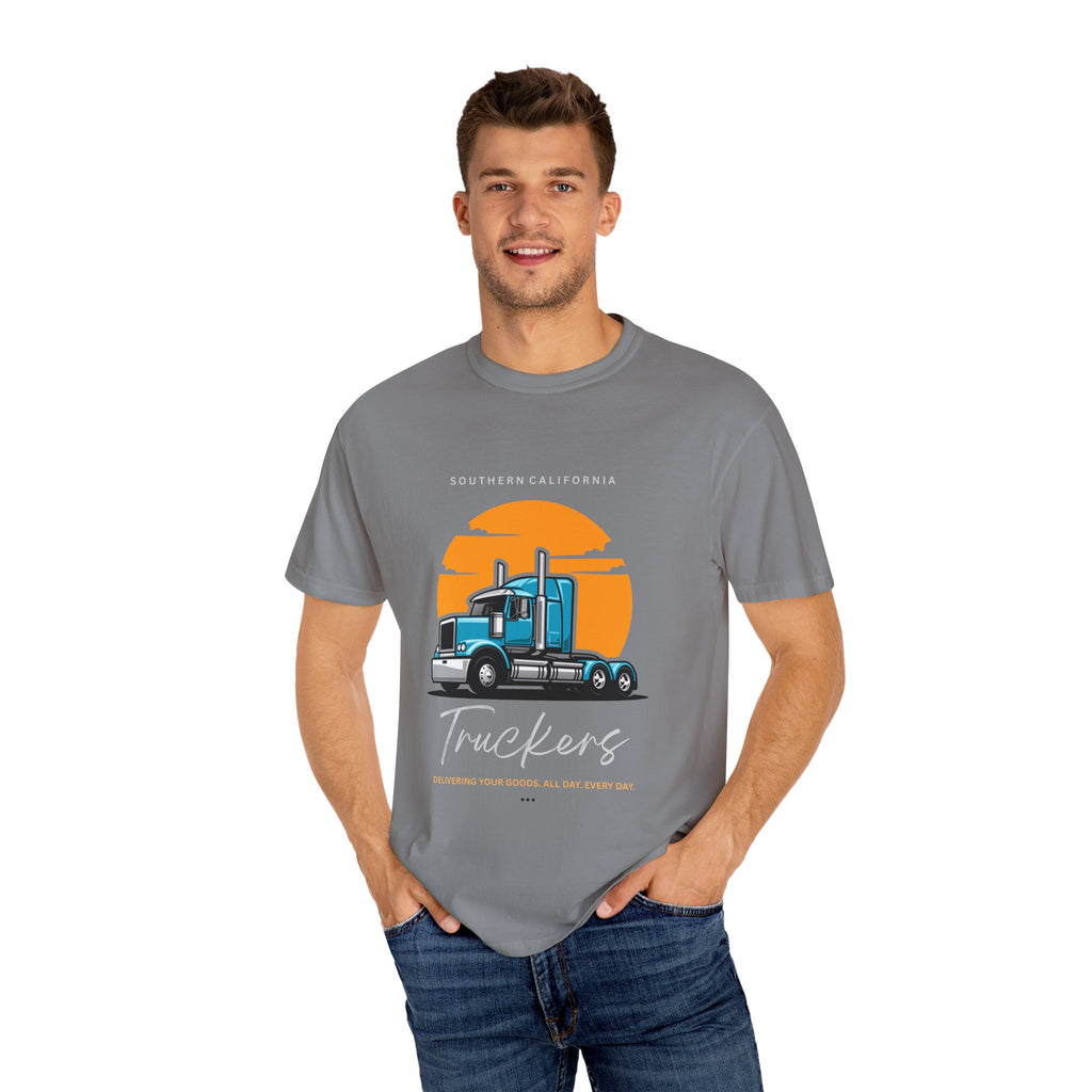 Southern California Truckers T-Shirt – Vintage Style, Perfect Gift for Truck Drivers