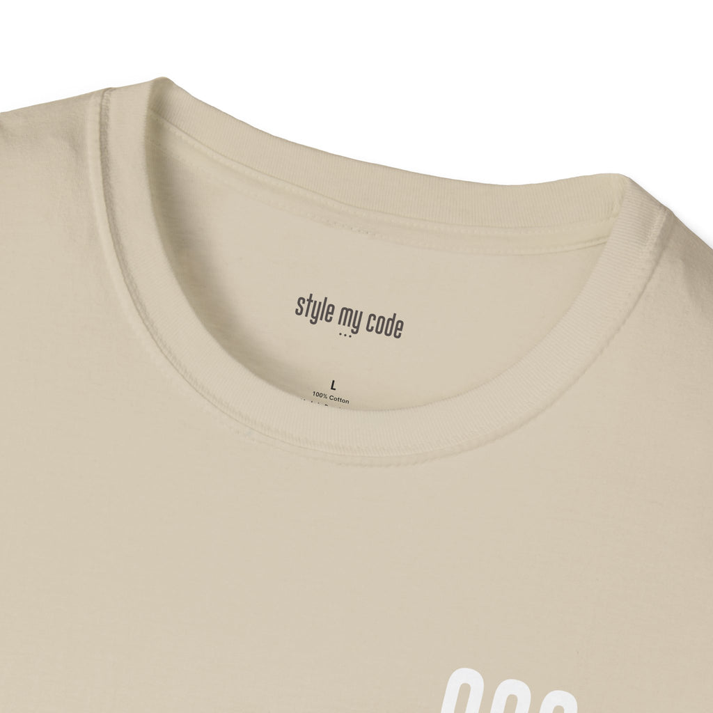 909 White Logo Soft-Style T-Shirt