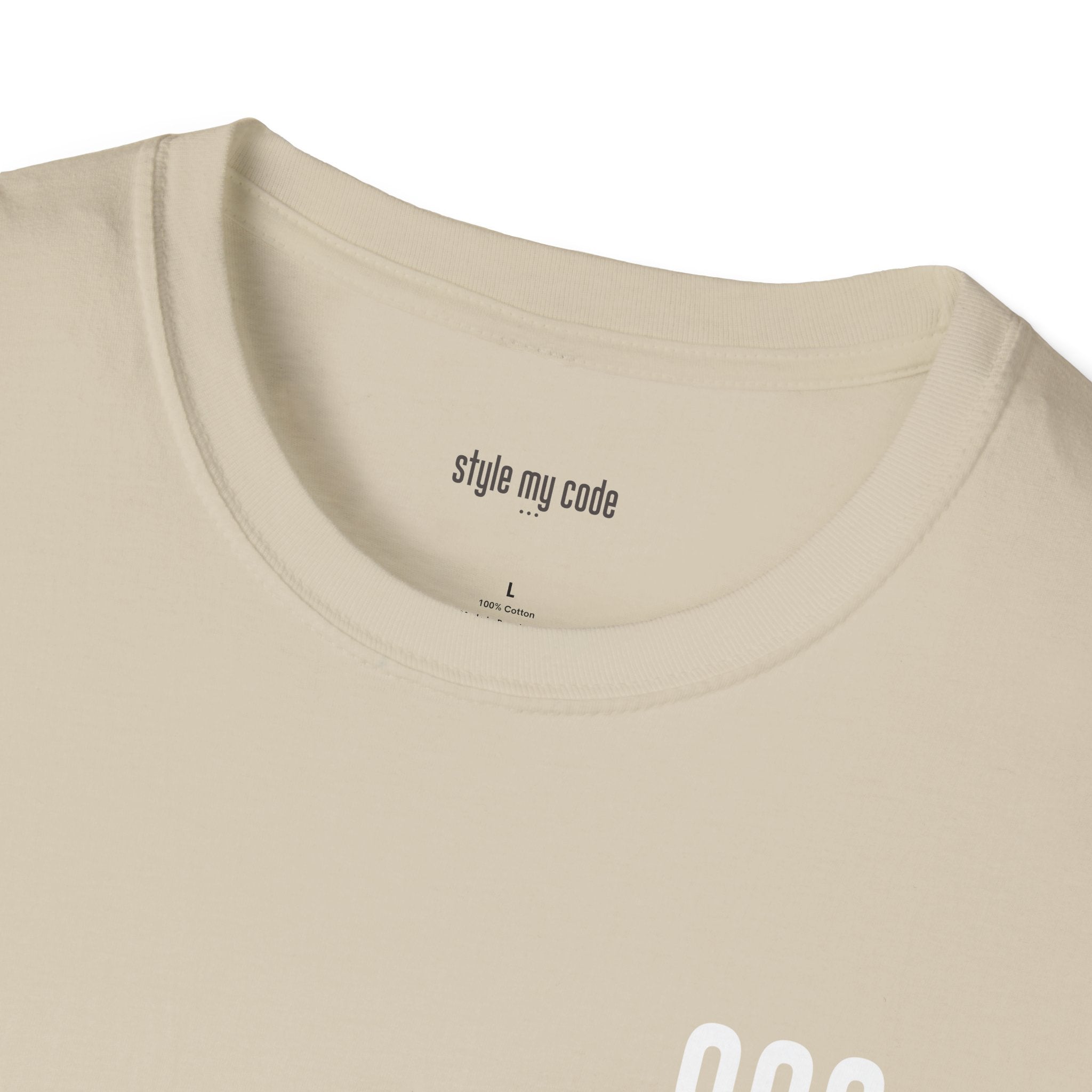 909 White Logo Soft-Style T-Shirt