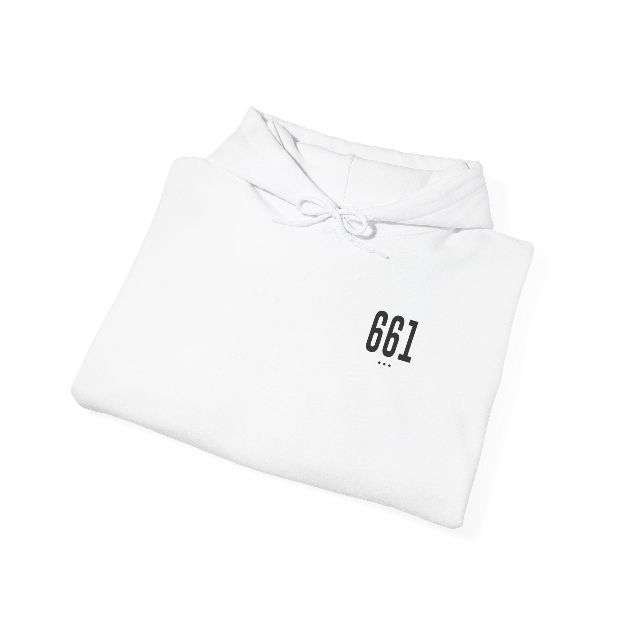661 Black Logo Hoodie