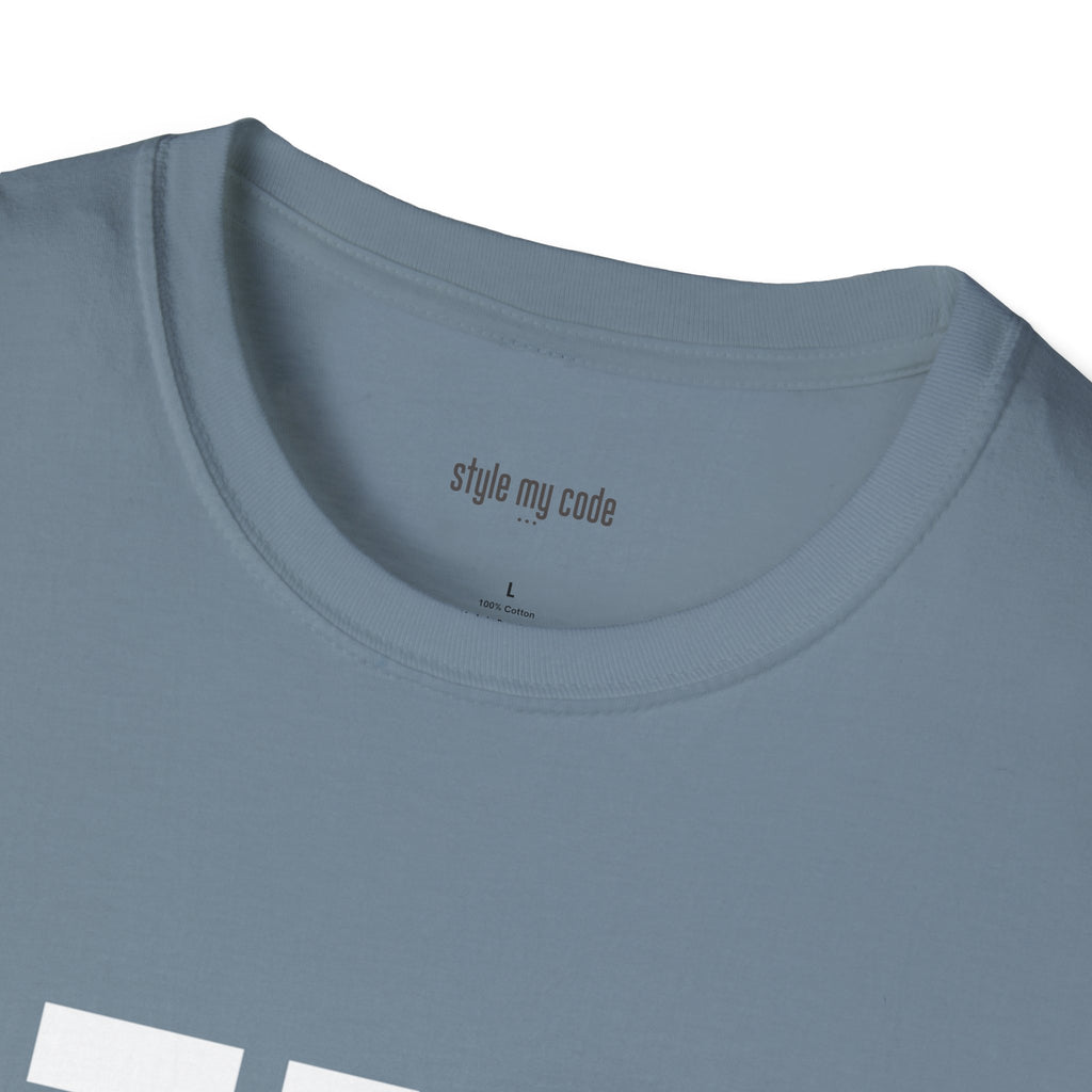 714 White Logo Front T-Shirt