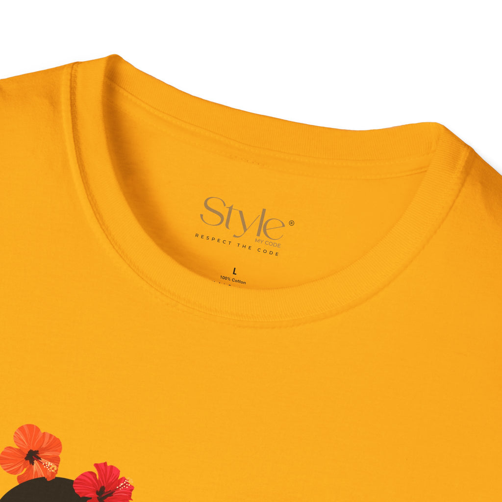 SoCal Local Floral T-Shirt | Unisex Softstyle Tee | Beachwear, Casual Outfit, Gift for Friends, Summer Vibes, Team Event