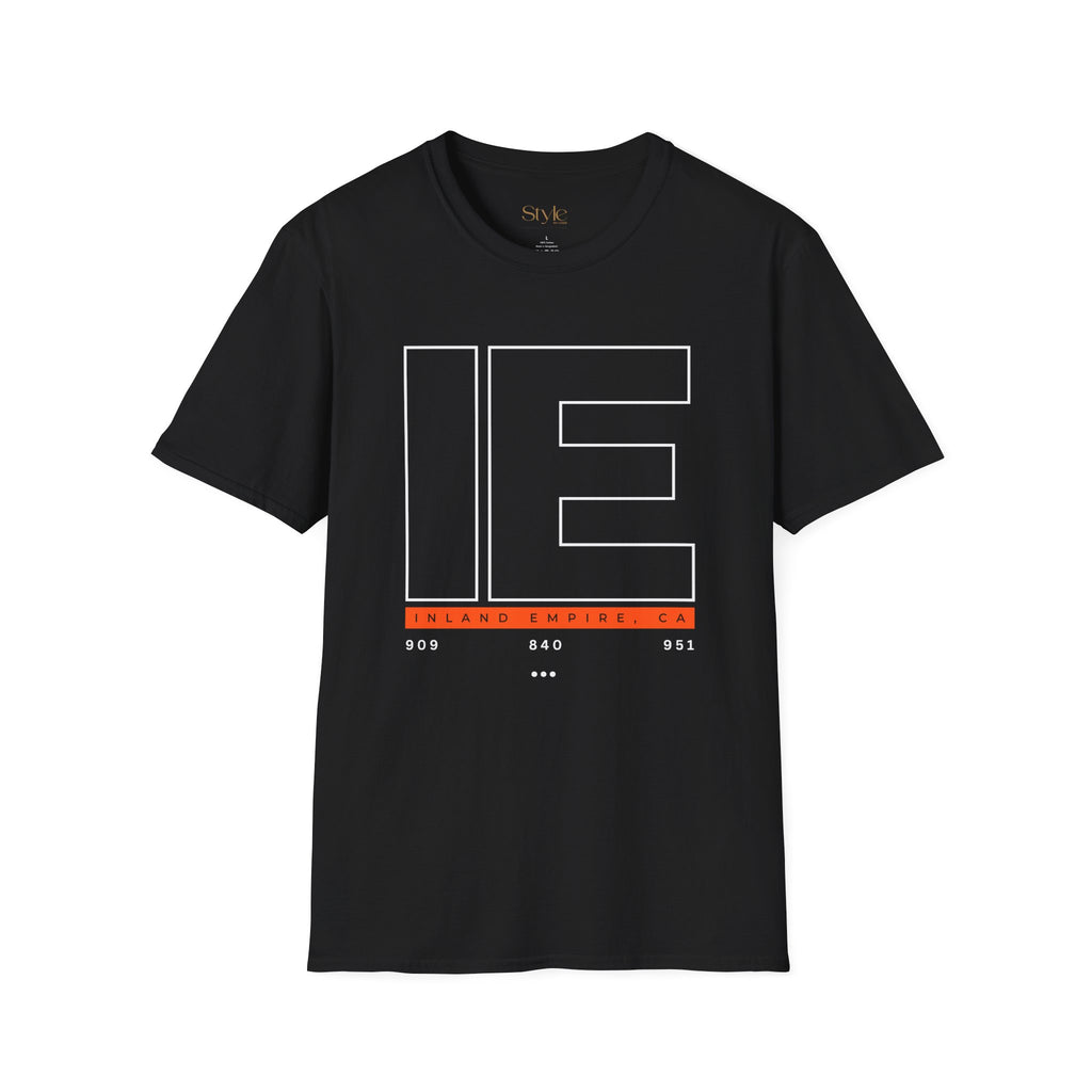 Inland Empire "IE" Trendy Minimalist Unisex T-Shirt | Perfect for Casual Wear, Street Style, Gifts, Summer Festivals, Everyday Comfort