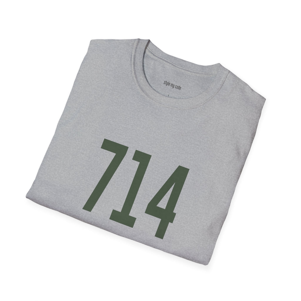 714 Logo Front T-Shirt