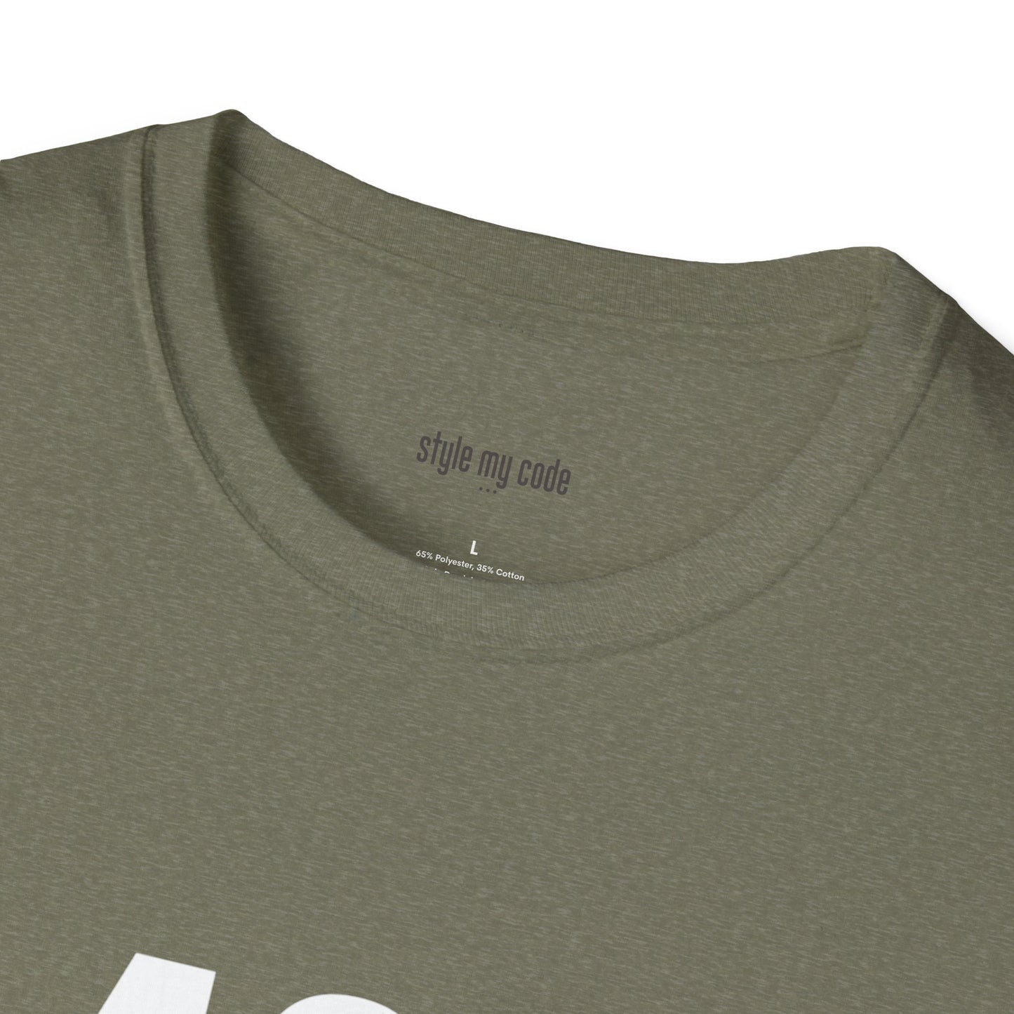 424 White Logo Front Unisex Softstyle T-Shirt