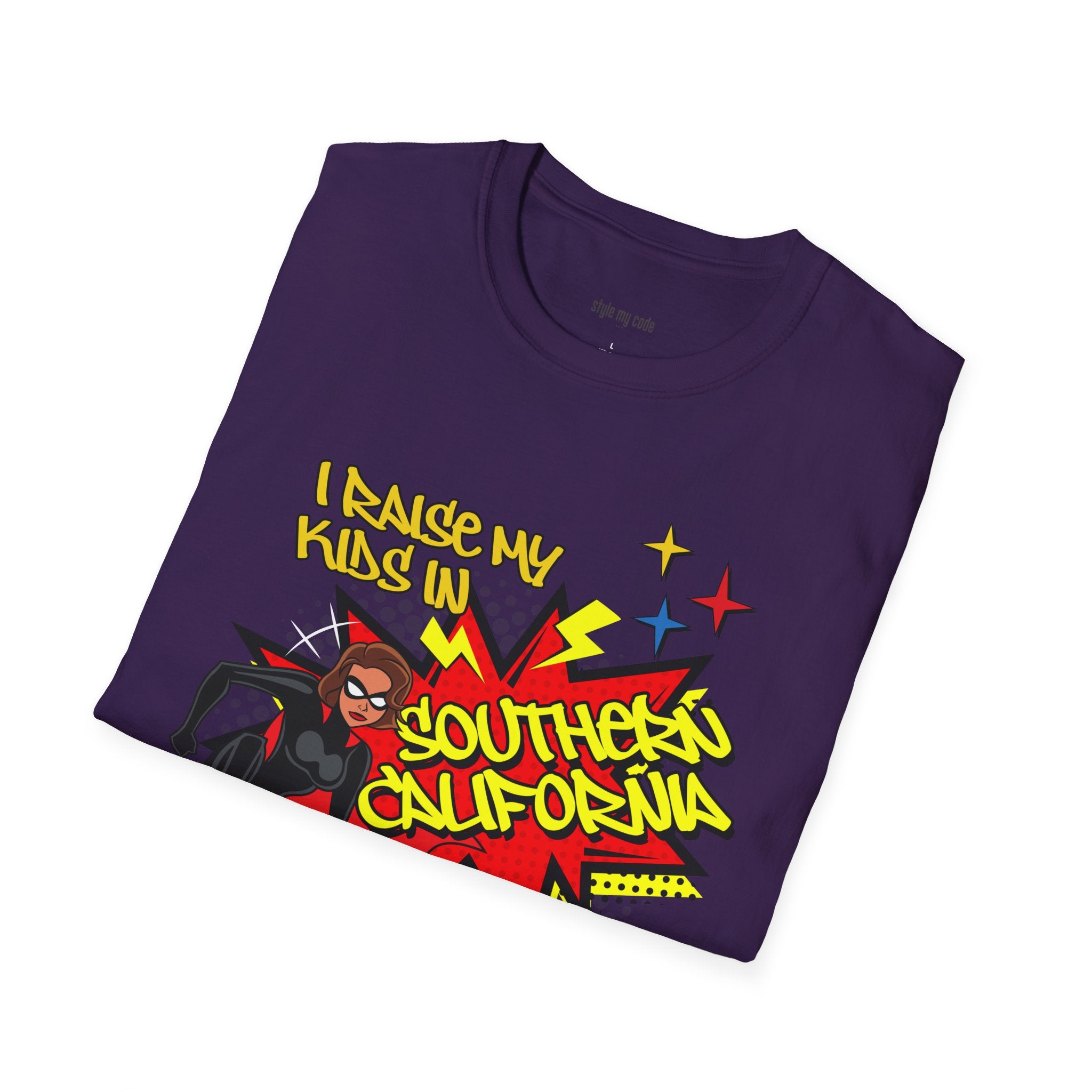 "I Raise My Kids in Southern California" Mother's Day T-Shirt