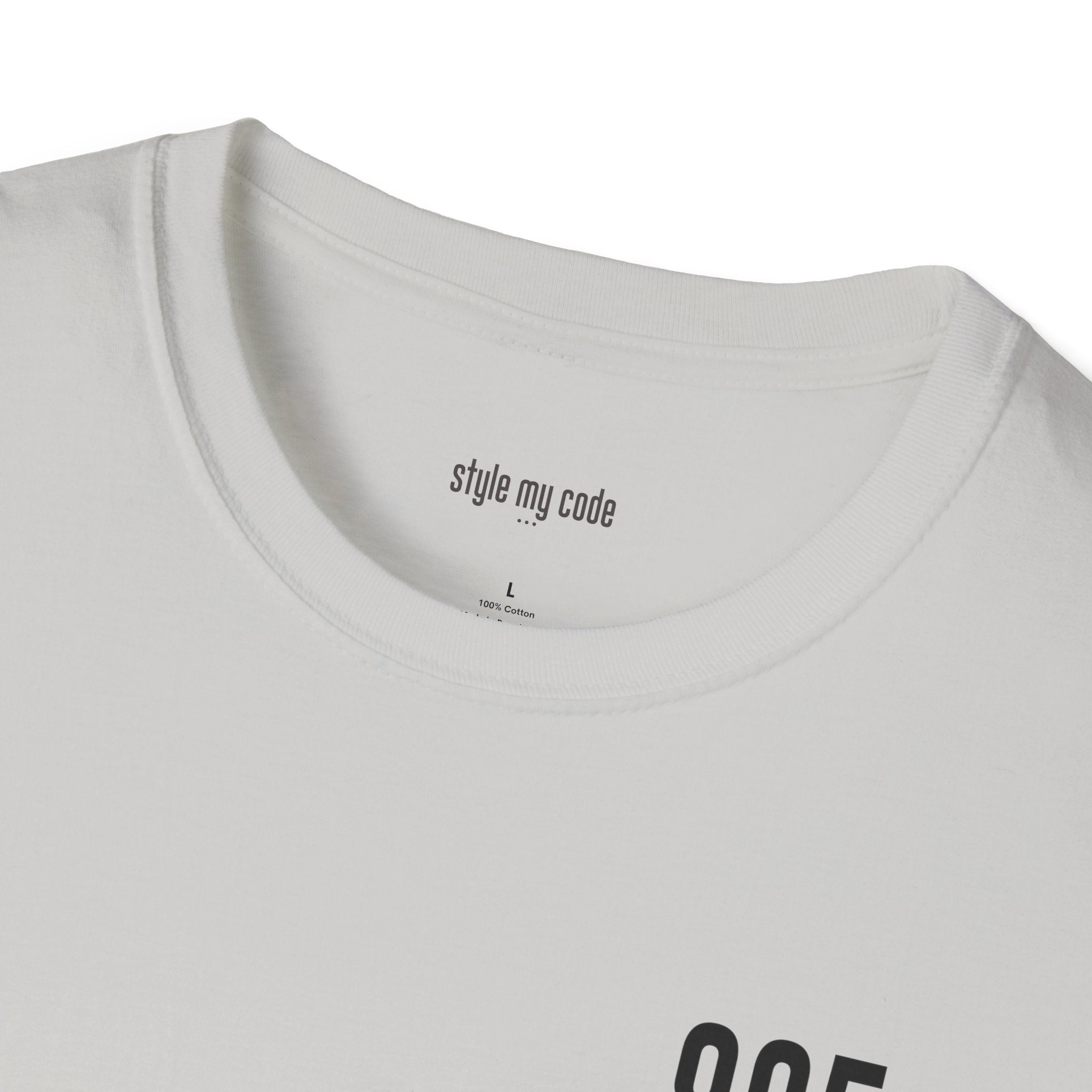 805 Black Logo Unisex Soft-style T-Shirt