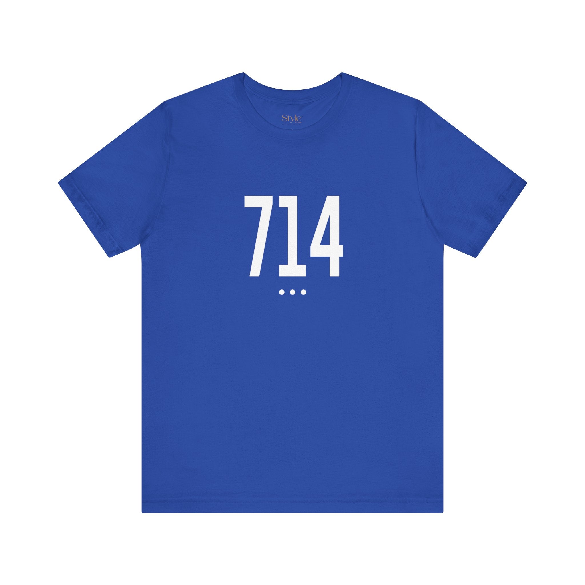 714 White Code Southern California Unisex Tee