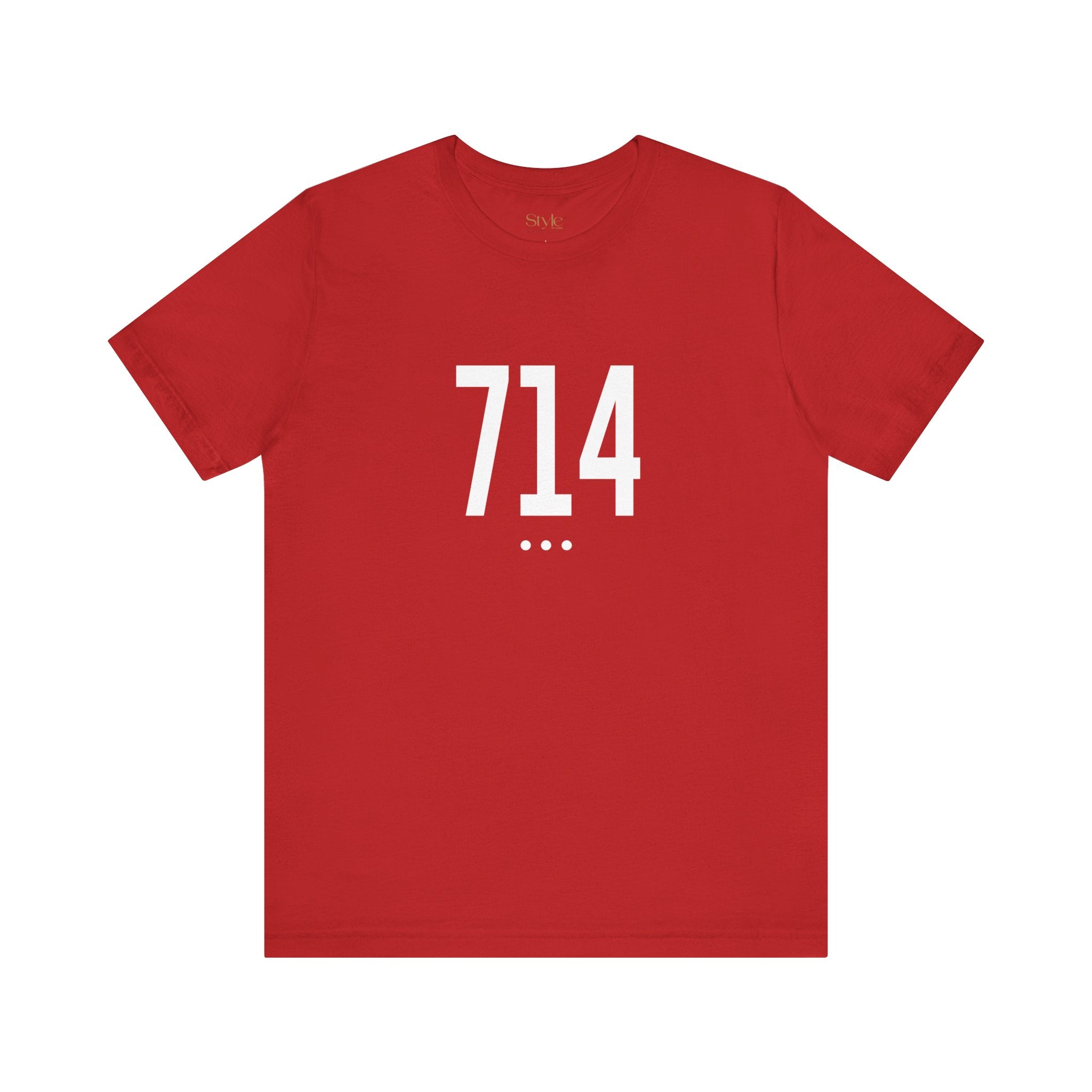 714 White Code Southern California Unisex Tee