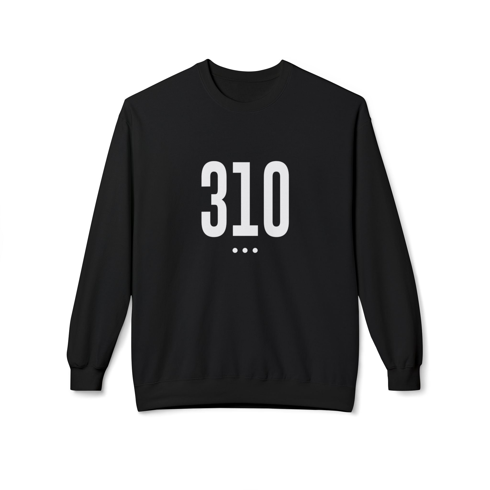 310 White Logo Front Unisex Crewneck Sweatshirt