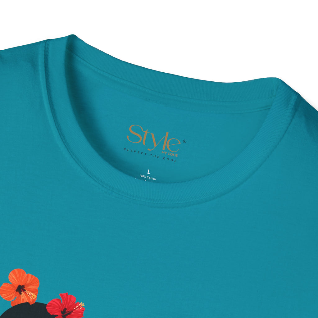 SoCal Local Floral T-Shirt | Unisex Softstyle Tee | Beachwear, Casual Outfit, Gift for Friends, Summer Vibes, Team Event