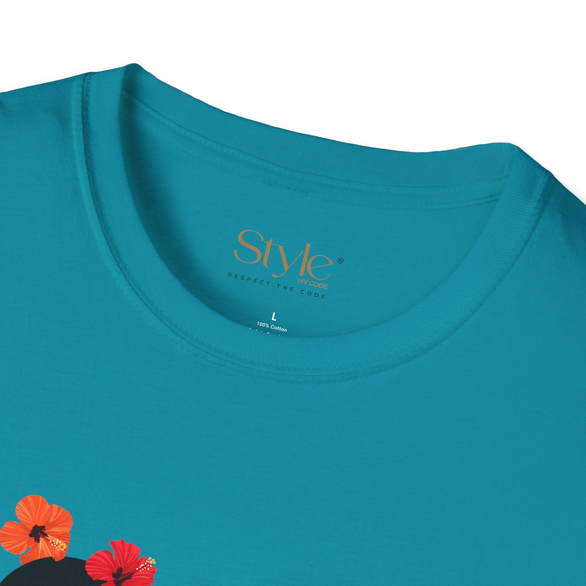 SoCal Local Floral T-Shirt | Unisex Softstyle Tee | Beachwear, Casual Outfit, Gift for Friends, Summer Vibes, Team Event