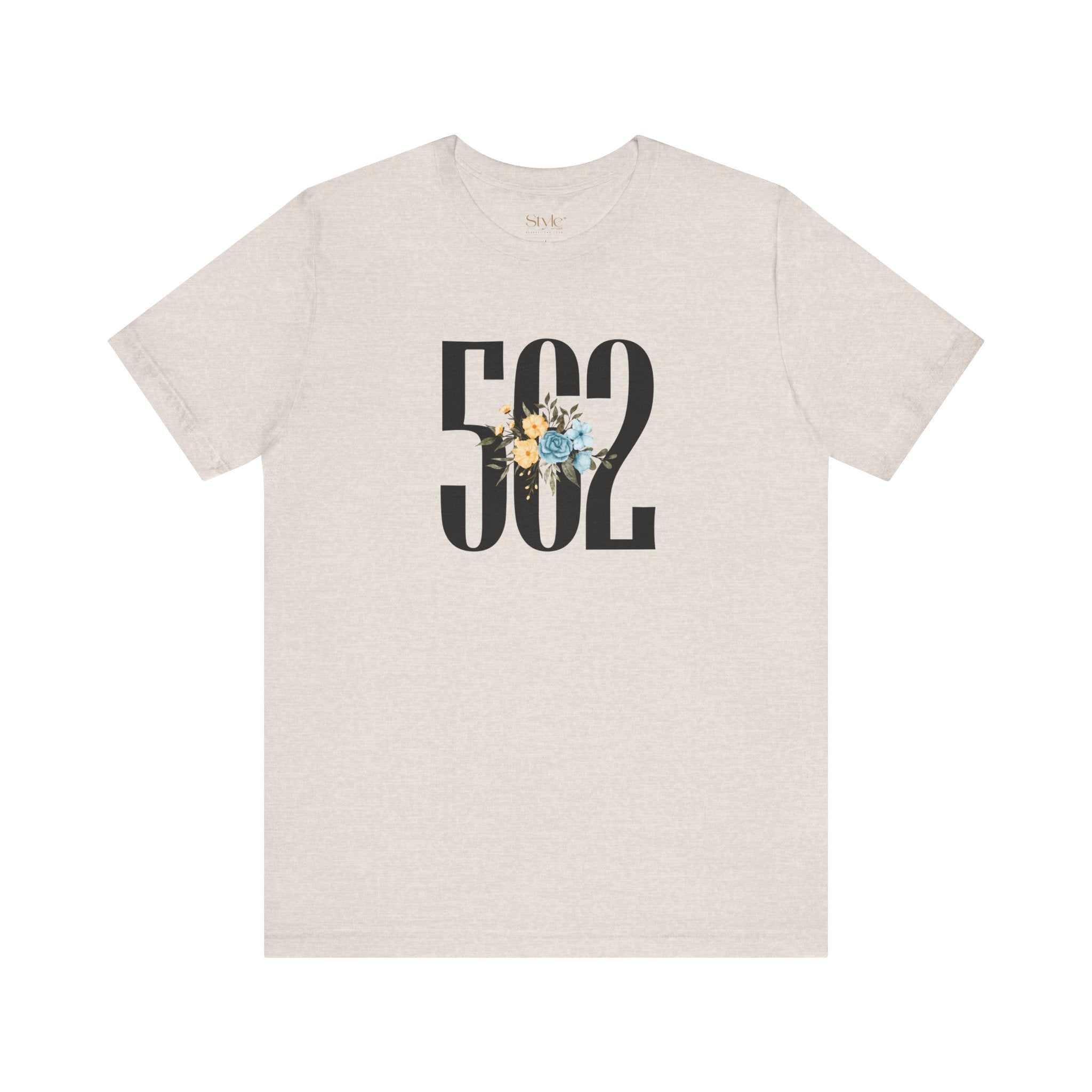 Floral 562 Unisex Tee - Casual, Gift, Birthday, Floral Design, Vintage Style