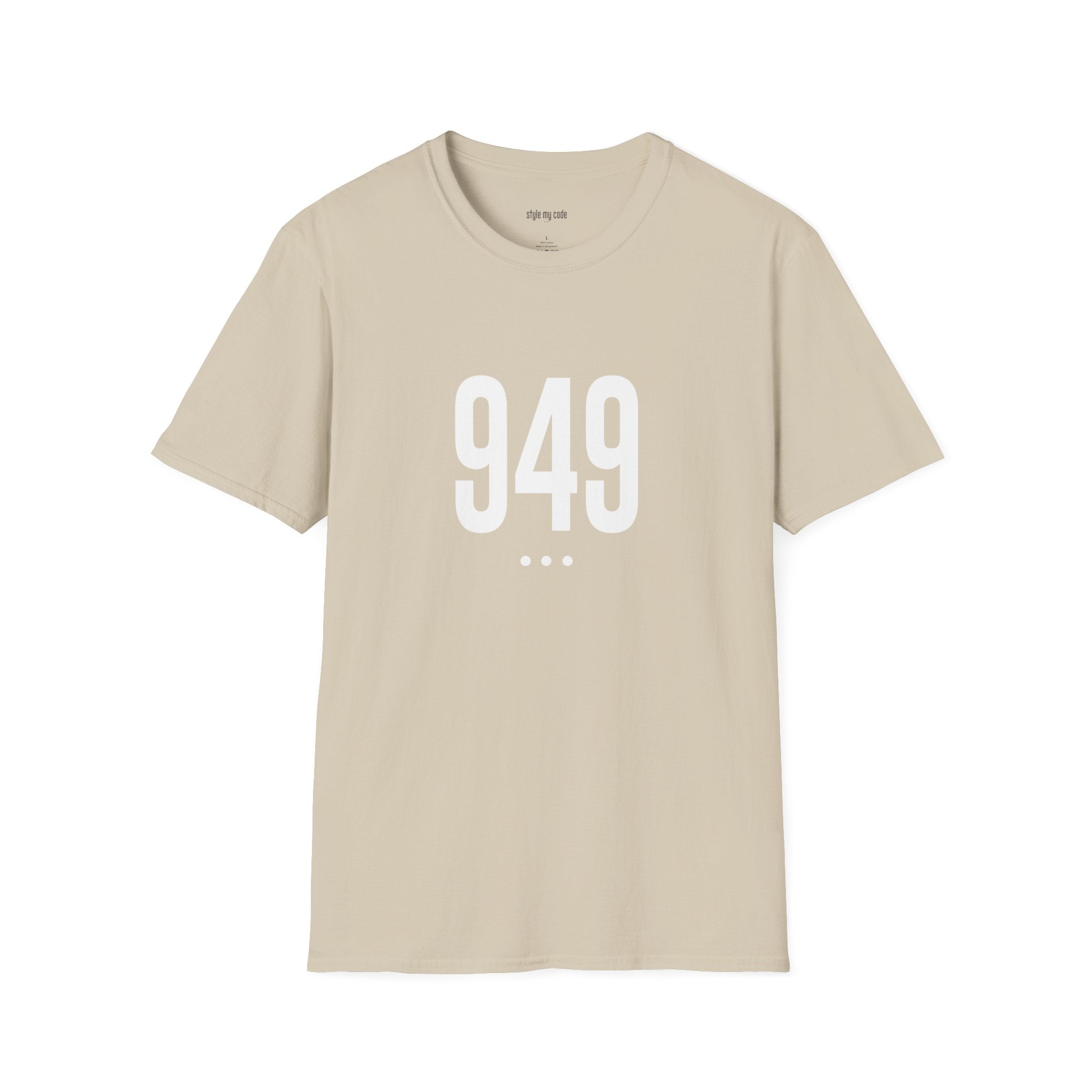 949 White Logo Front Unisex T-Shirt