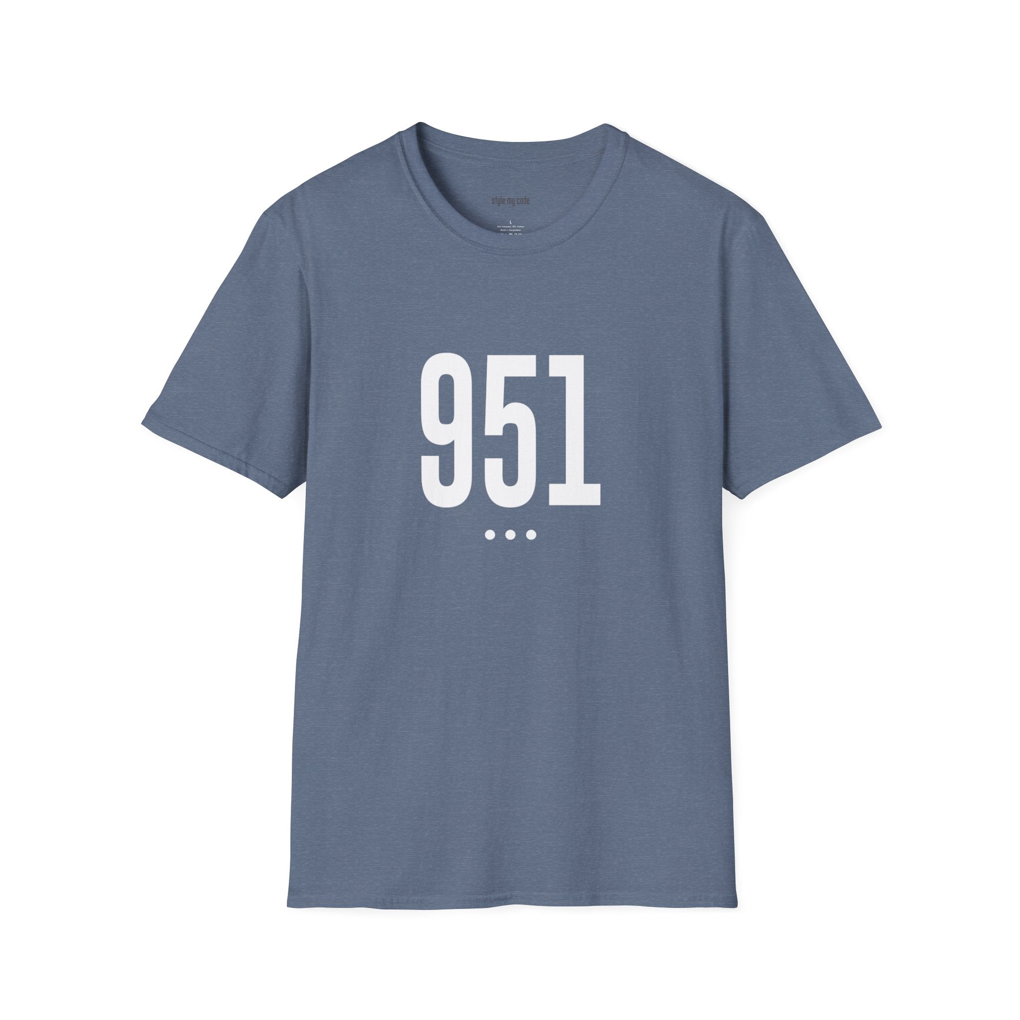 951 White Logo Front T-Shirt