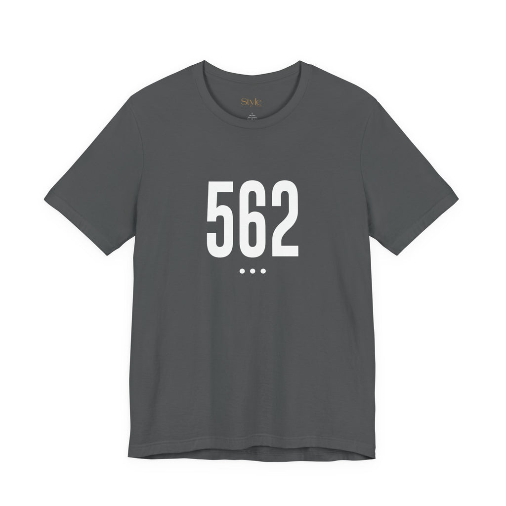 562 White Code Southern California Unisex Tee