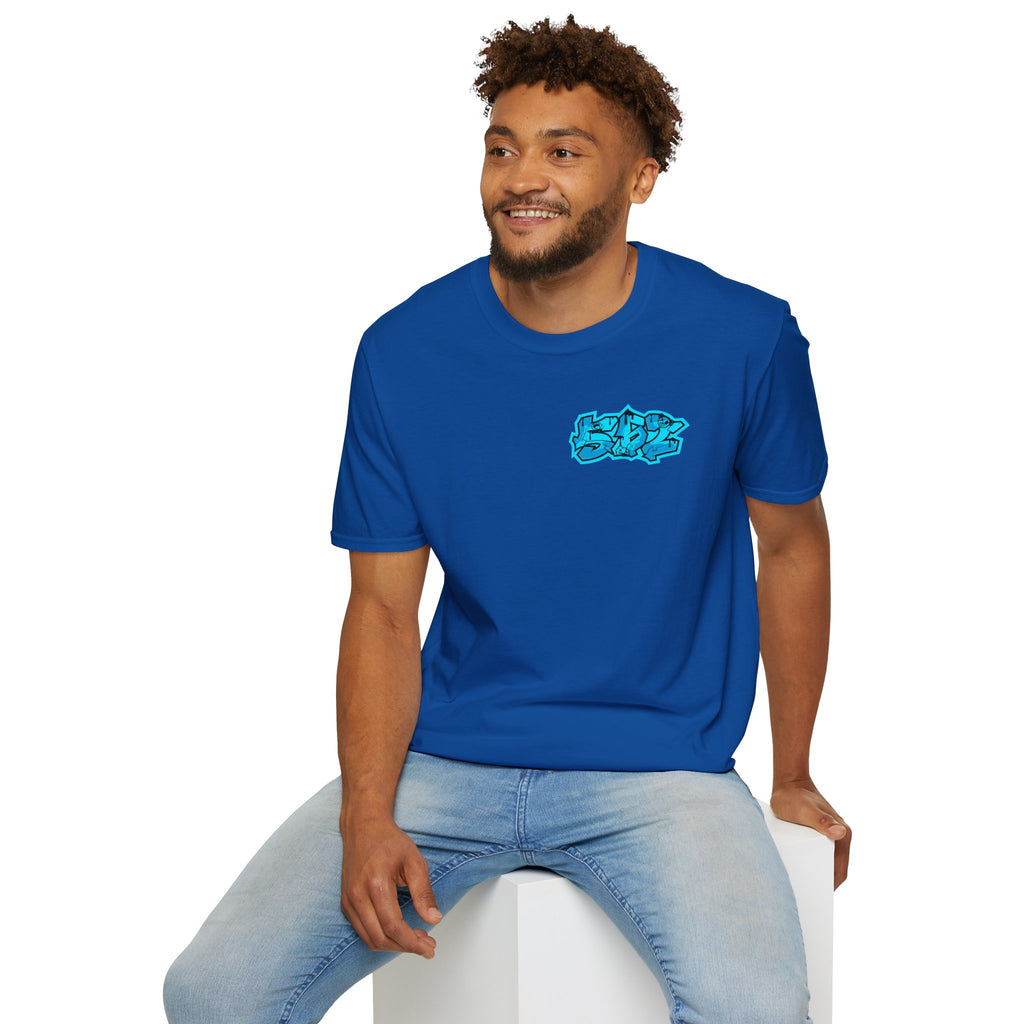 Graffiti Style '562' Streetwear T-Shirt — Urban Skate/Skatepark Tee