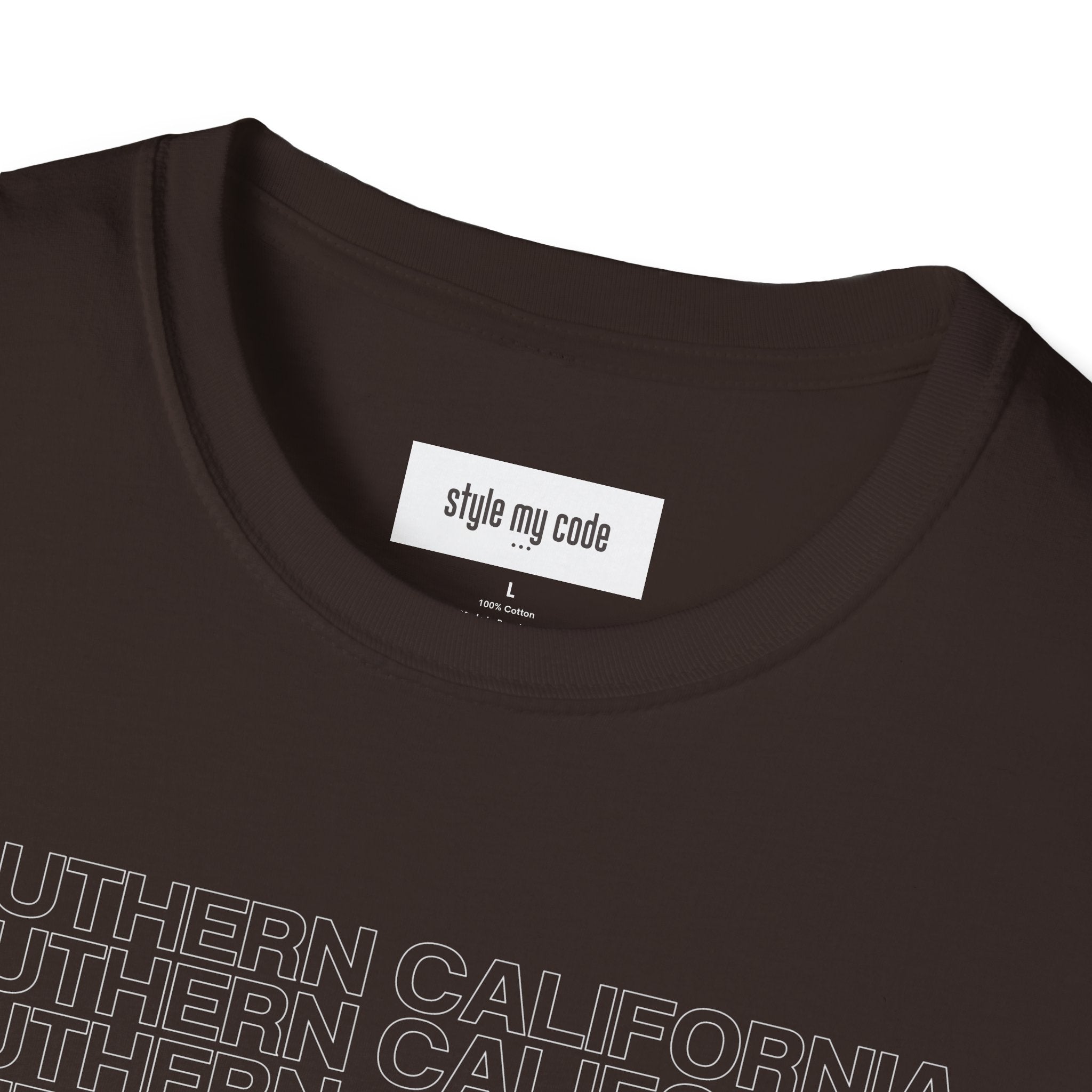 Southern California Unisex Softstyle T-Shirt - Casual Graphic Tee for Everyday Wear