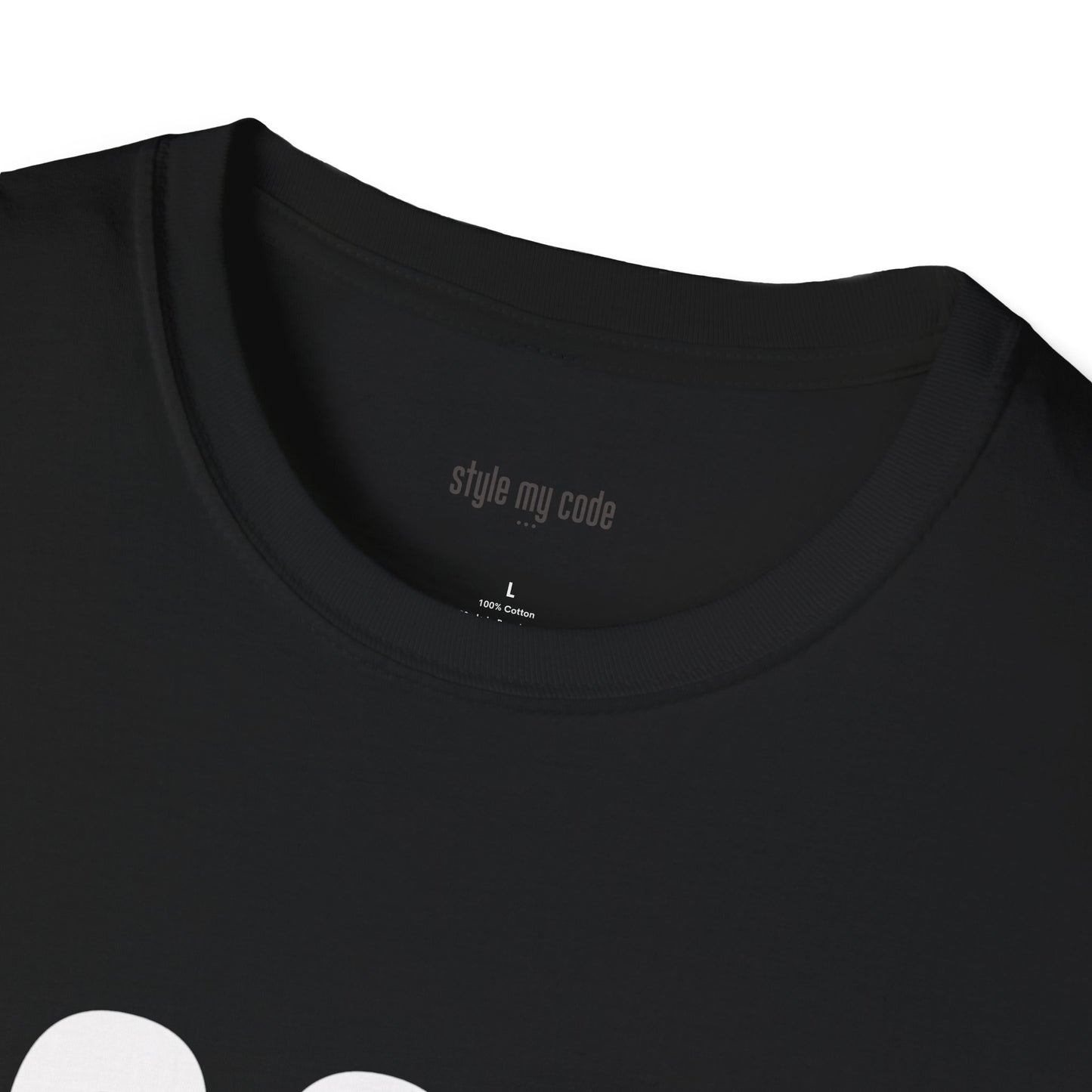 323 White Logo Front T-Shirt