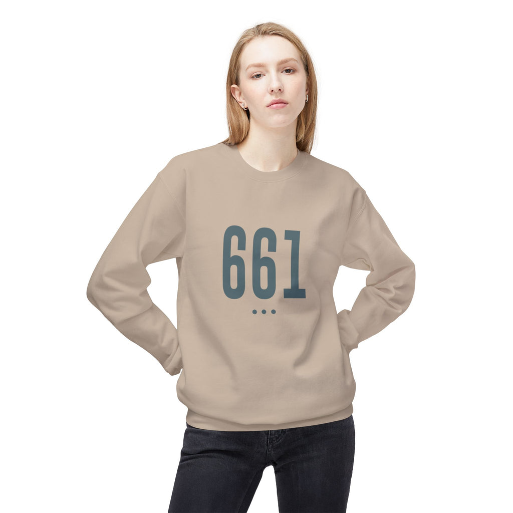661 Logo Front Unisex Crewneck Sweatshirt