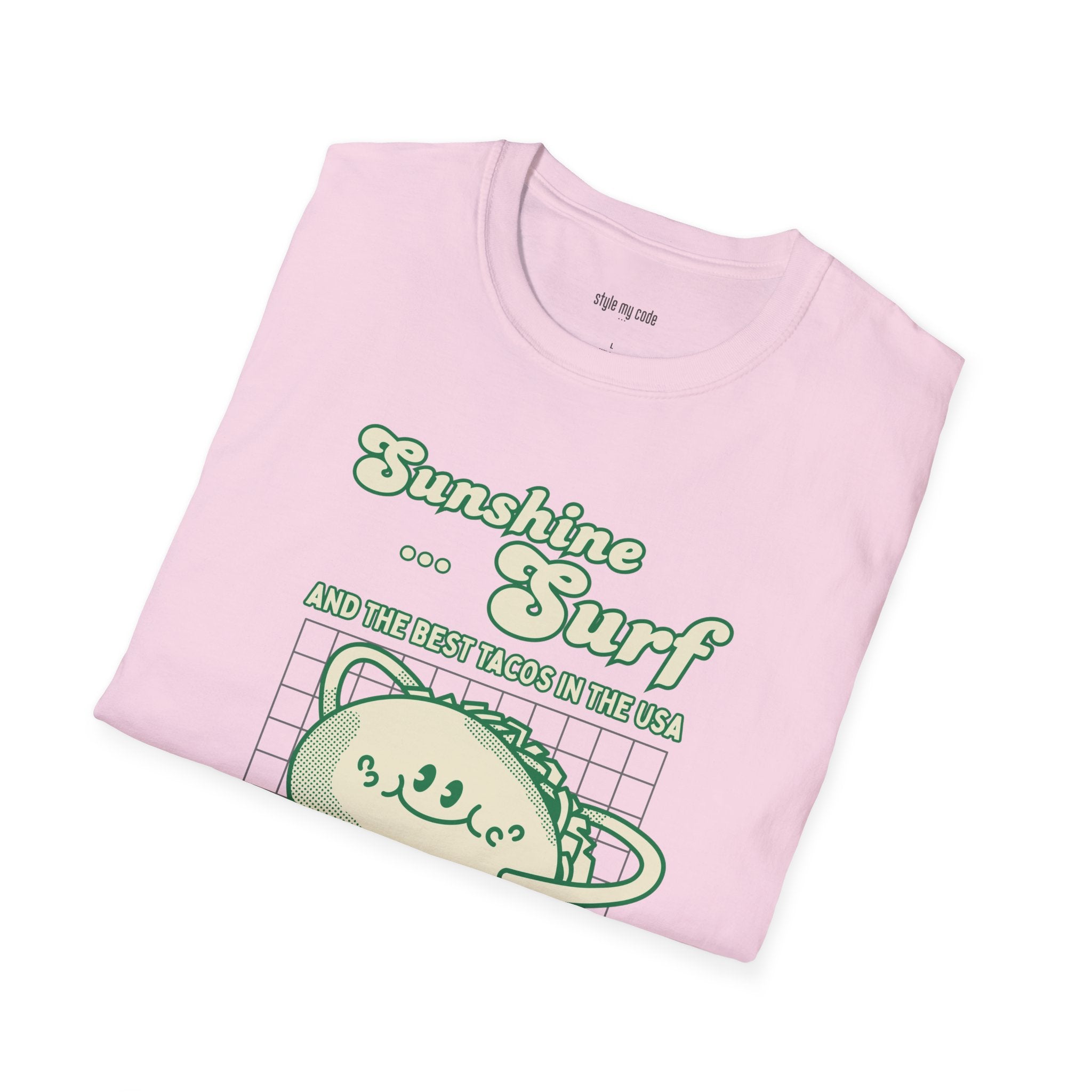 Unisex Sunshine Surf Graphic Tee - Perfect for Summer Vibes