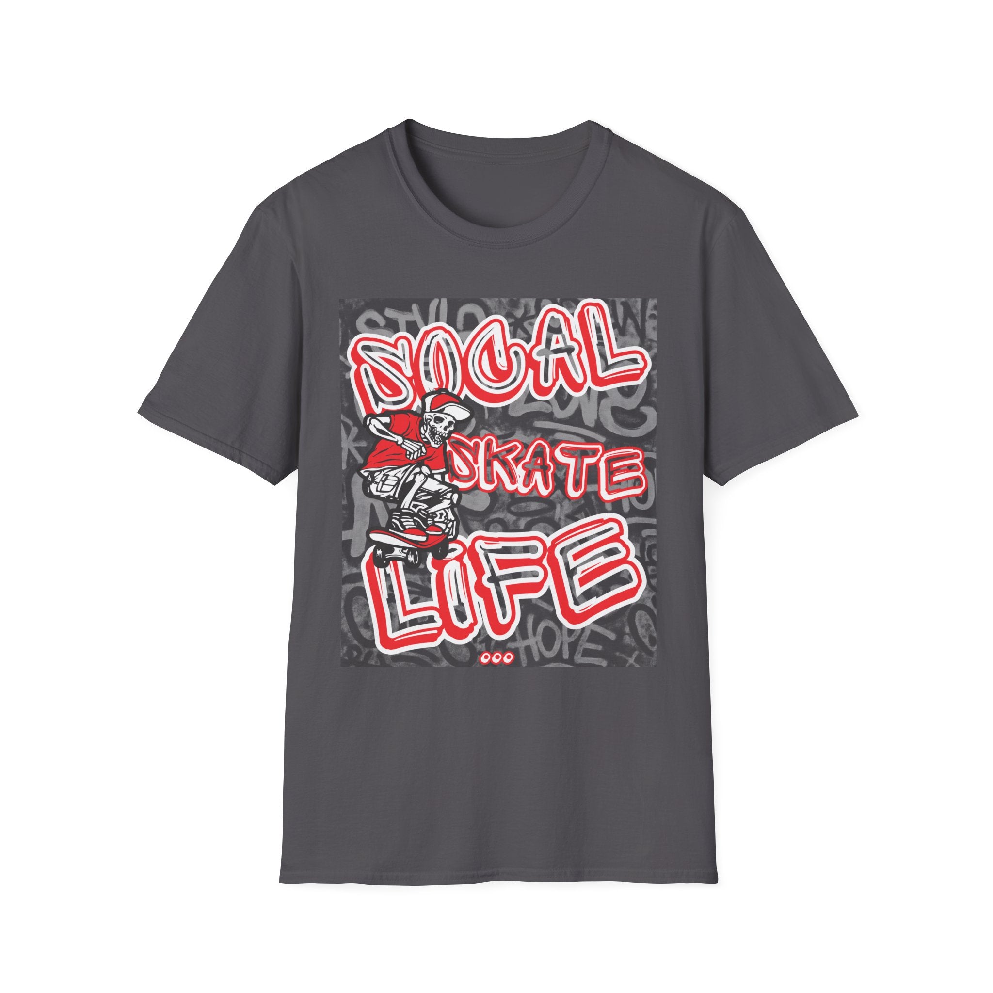 Skate Life T-Shirt - Unisex Graphic Tee, Gift for Skaters, Casual Wear, Streetwear, Birthday Present, Graphic Design