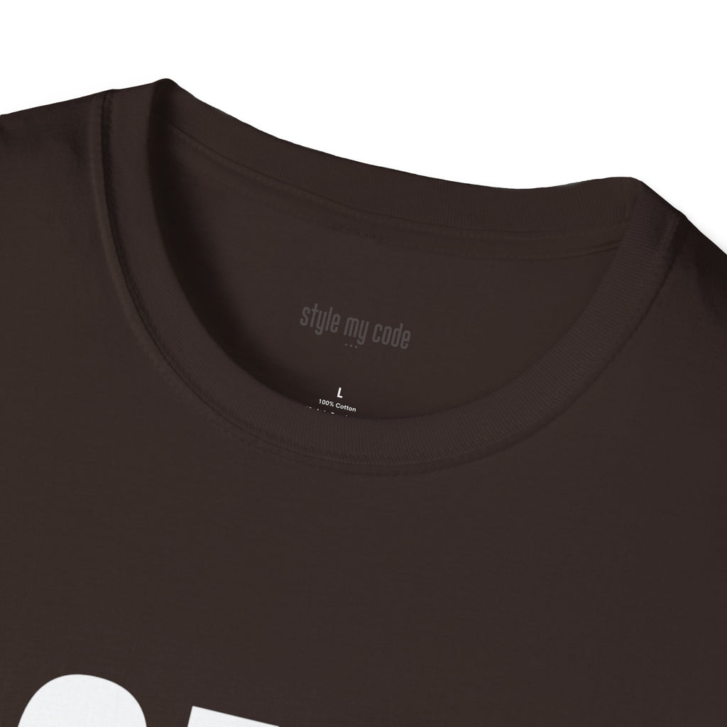 818 White Logo Front T-Shirt