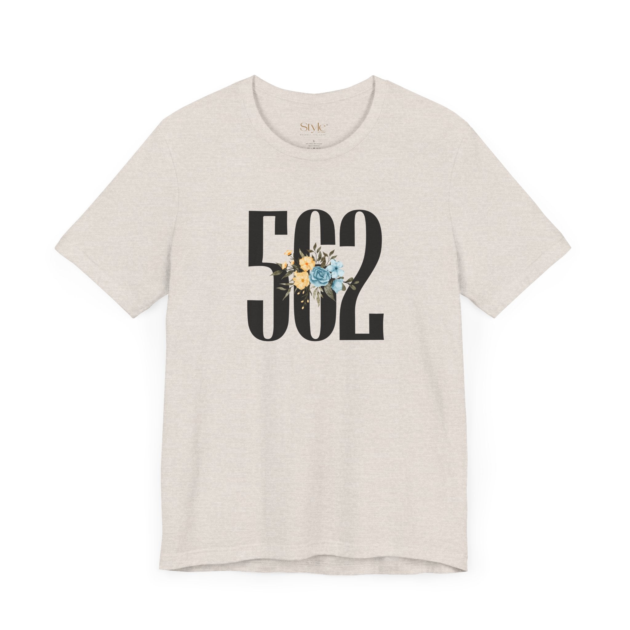 Floral 562 Unisex Tee - Casual, Gift, Birthday, Floral Design, Vintage Style