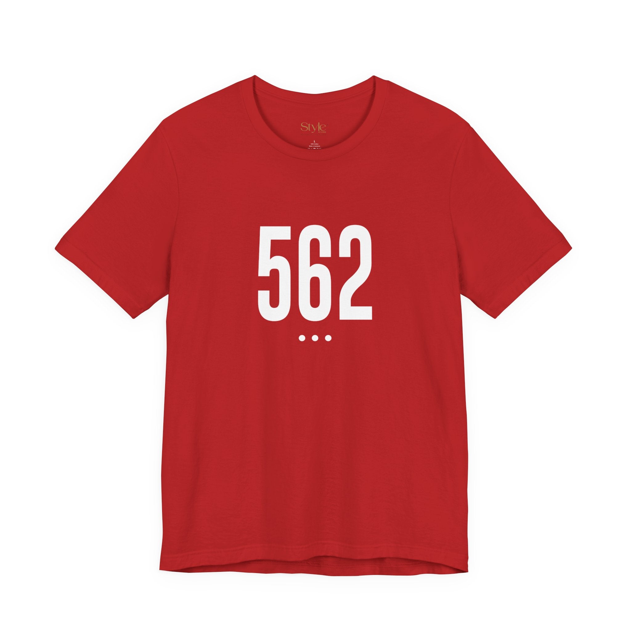562 White Code Southern California Unisex Tee