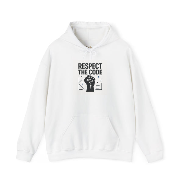 Respect The Code Hoodie Unisex Heavy Blend™ Hooded Sweatshirt