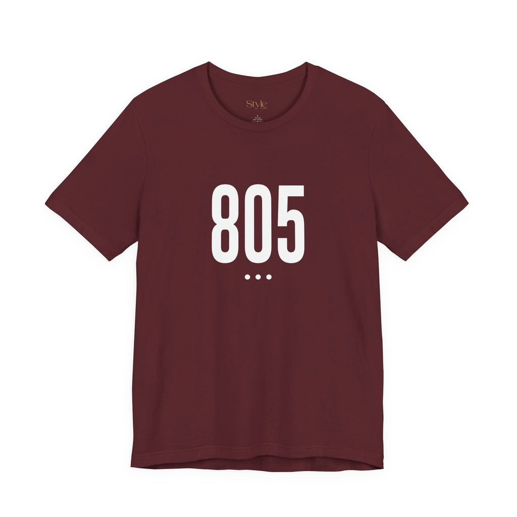 805 White Code Southern California Unisex Tee