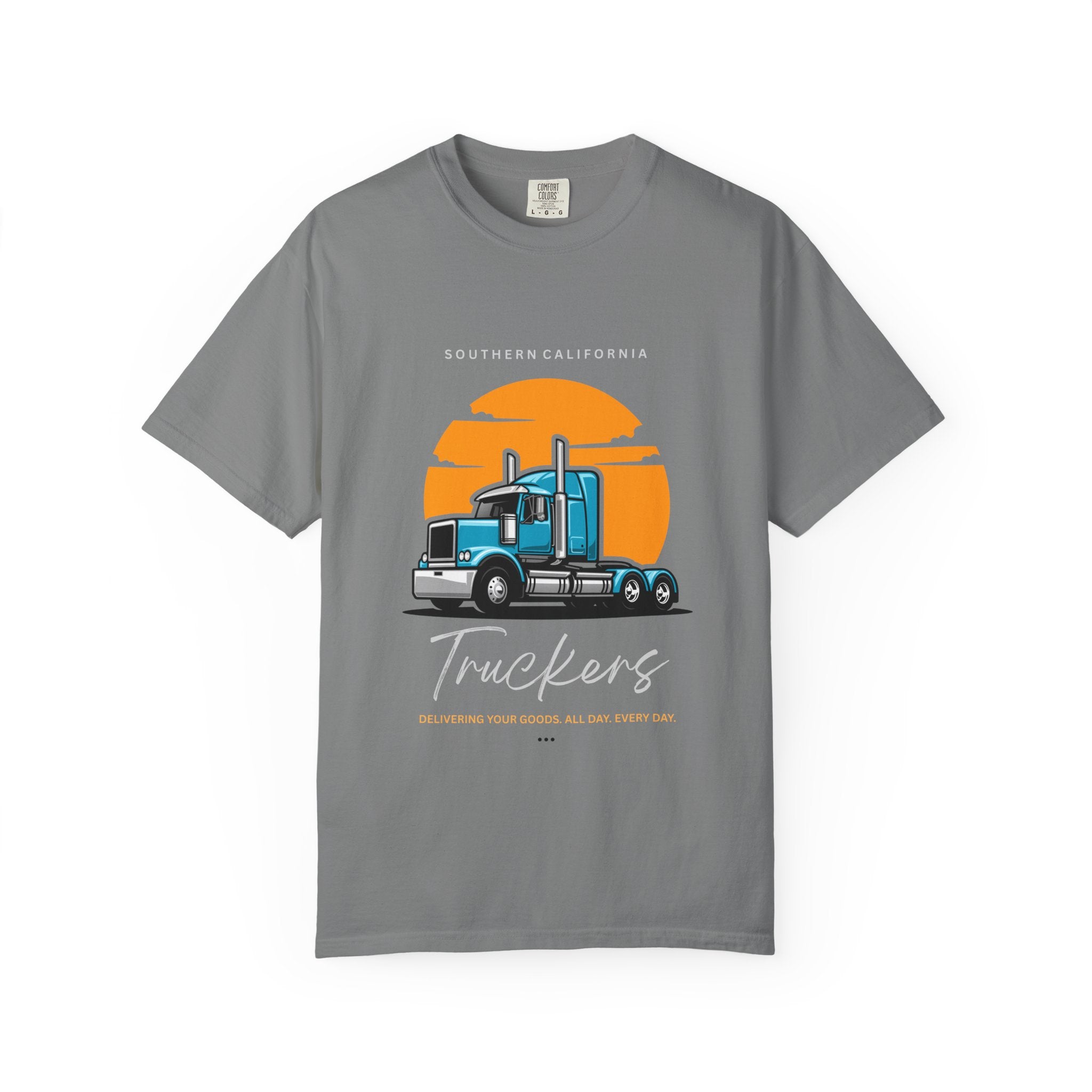 Southern California Truckers T-Shirt – Vintage Style, Perfect Gift for Truck Drivers