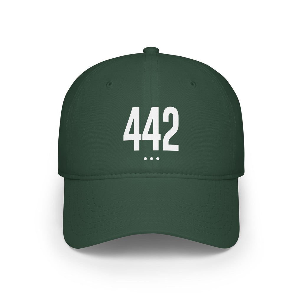 442  White Logo Low Profile Baseball Cap