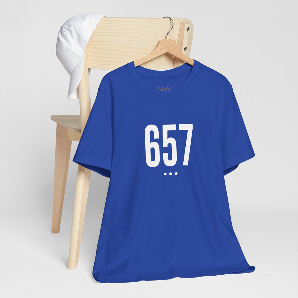 657 White Code Southern California Unisex Tee