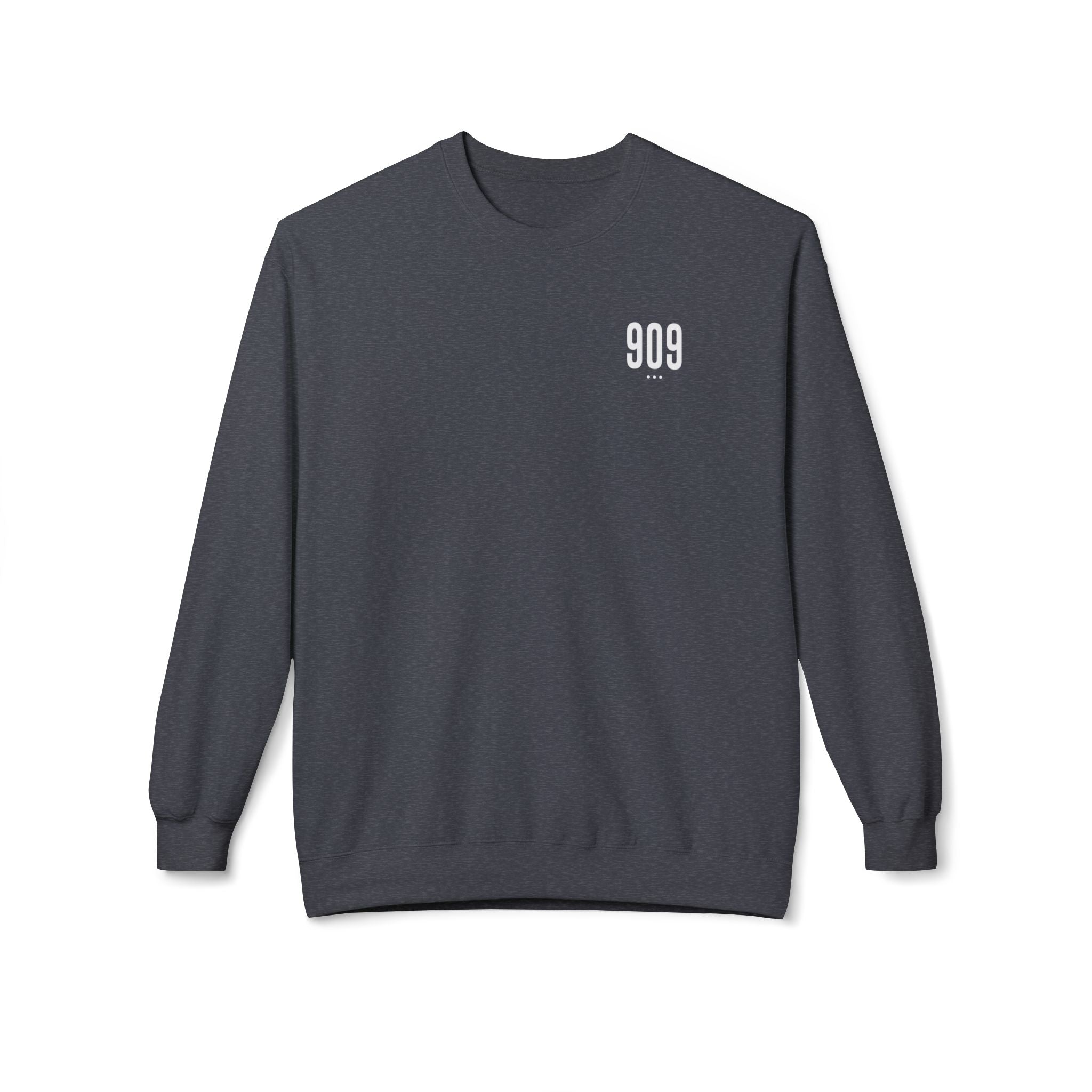 909 White Logo Sweatshirt