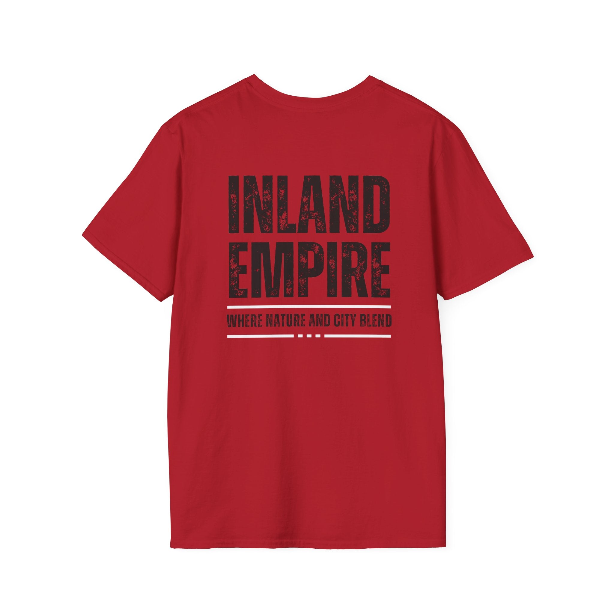 Inland Empire Unisex T-Shirt Black - Comfortable City Nature Tee, Gift for Locals, Casual Wear, Travel Shirt, Great for Holidays