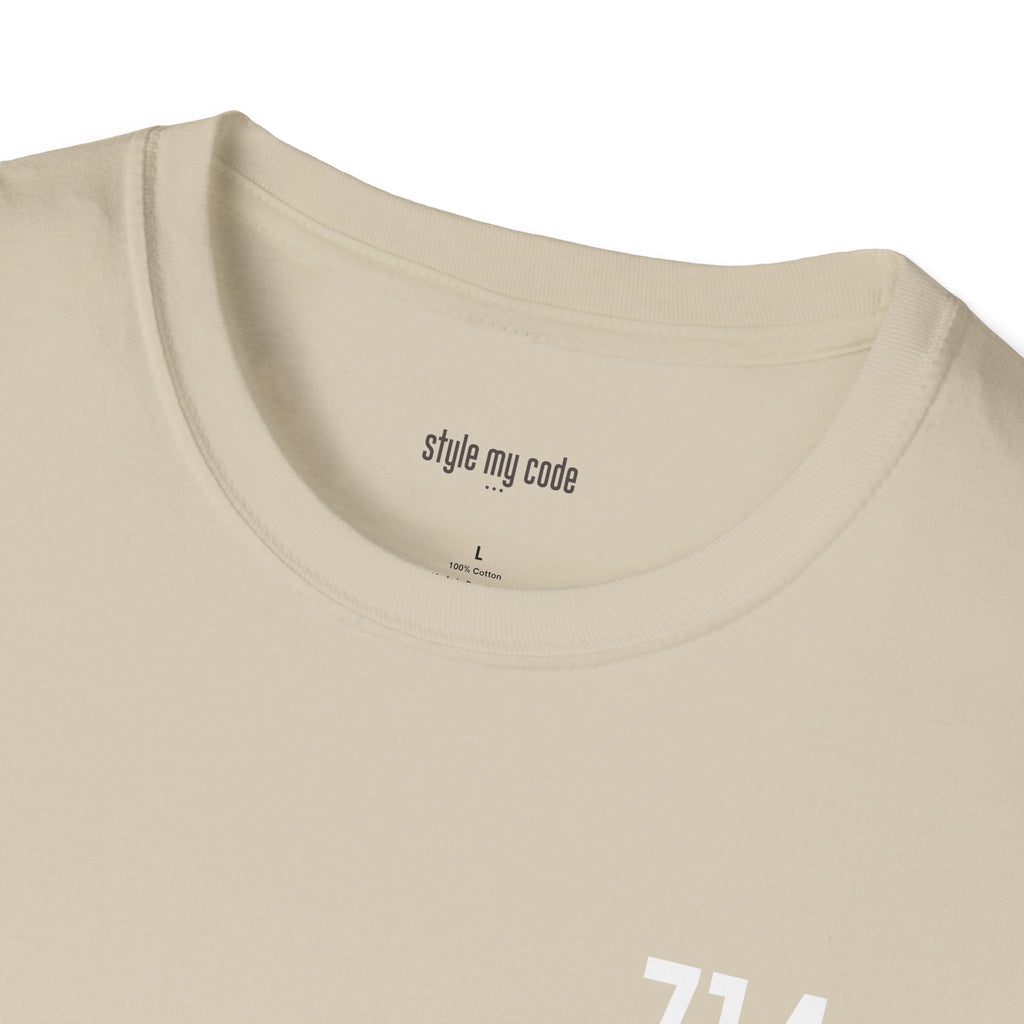 714 White Logo T-Shirt