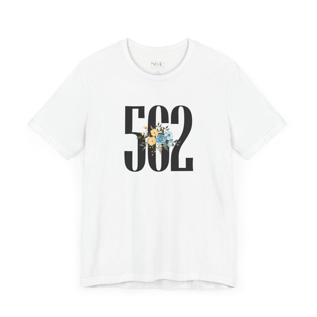 Floral 562 Unisex Tee - Casual, Gift, Birthday, Floral Design, Vintage Style