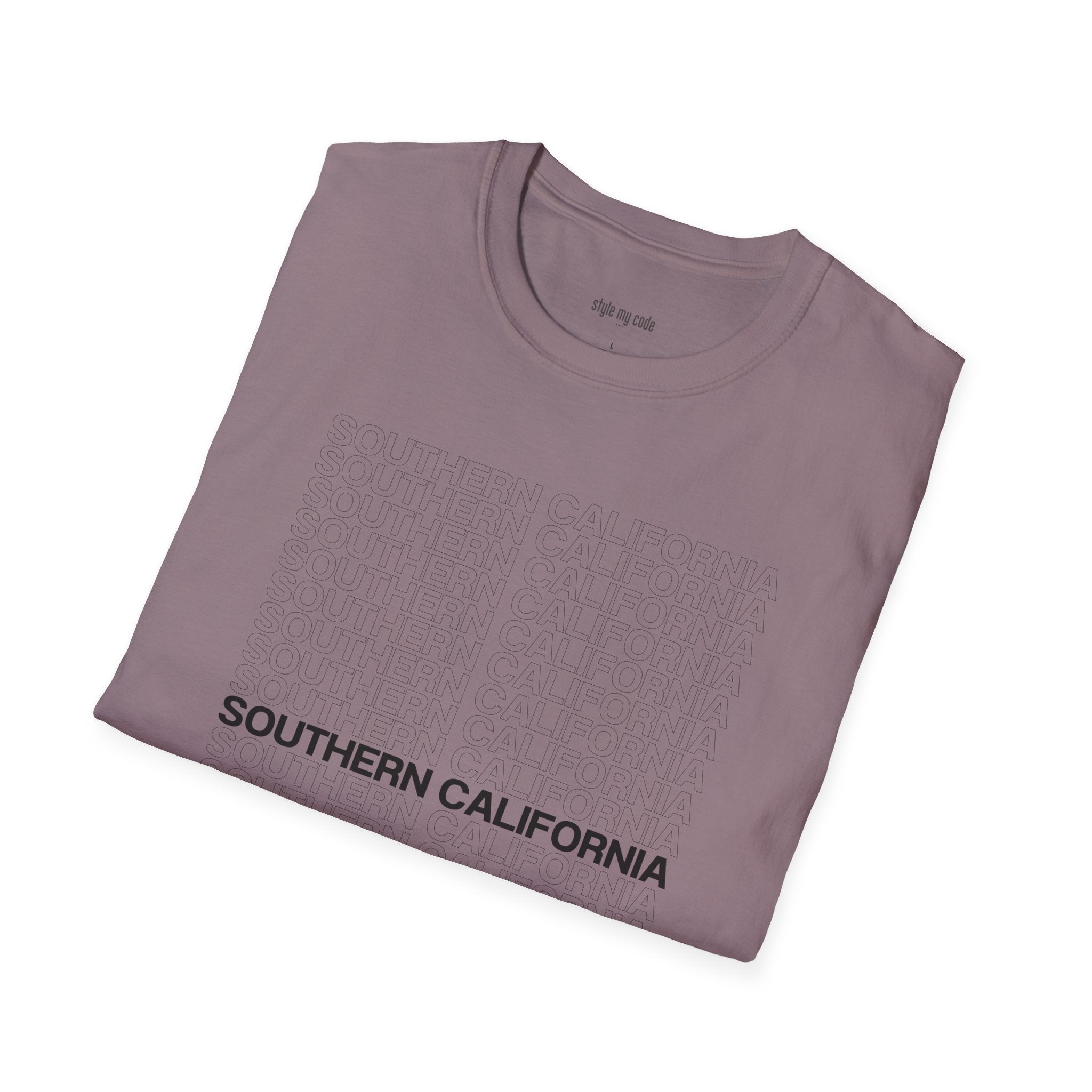 Southern California Unisex Softstyle T-Shirt - Casual Vibe for Everyday Wear