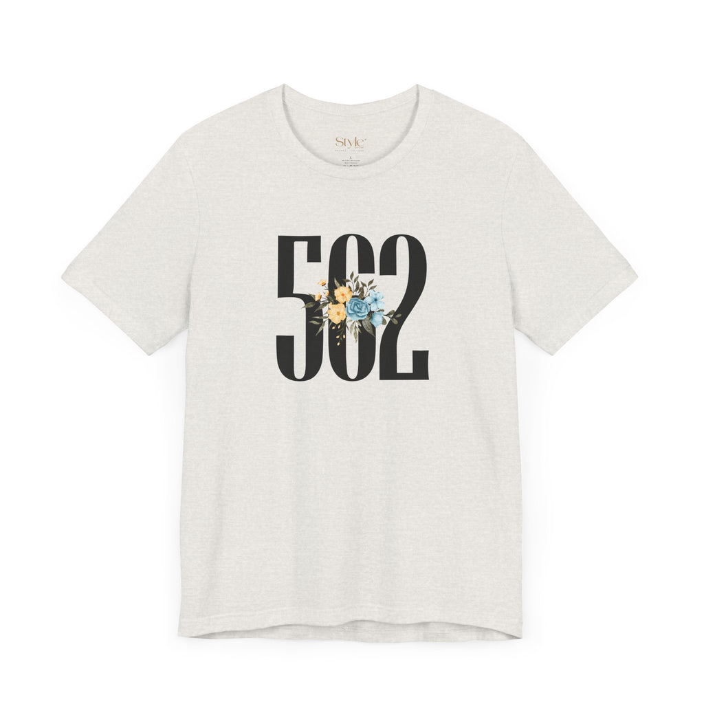 Floral 562 Unisex Tee - Casual, Gift, Birthday, Floral Design, Vintage Style