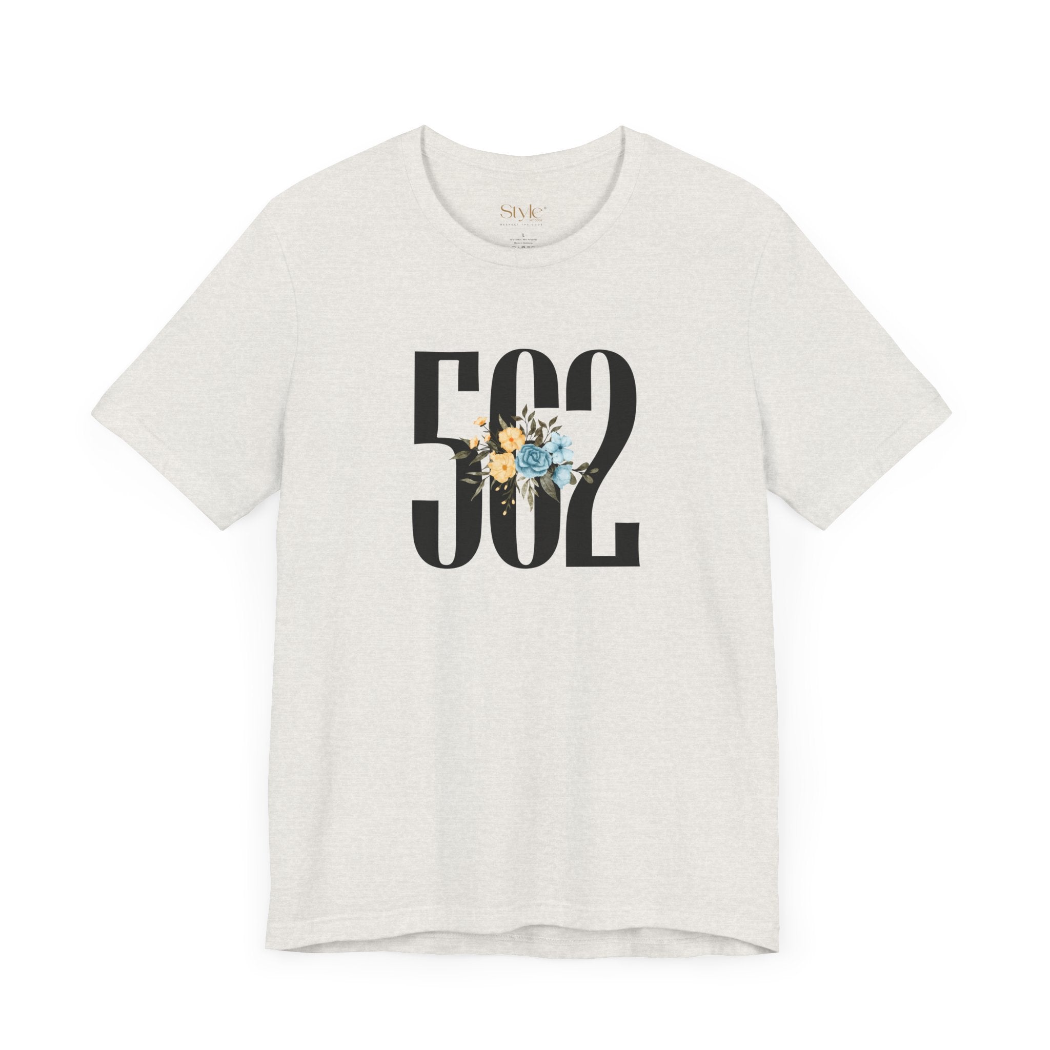 Floral 562 Unisex Tee - Casual, Gift, Birthday, Floral Design, Vintage Style